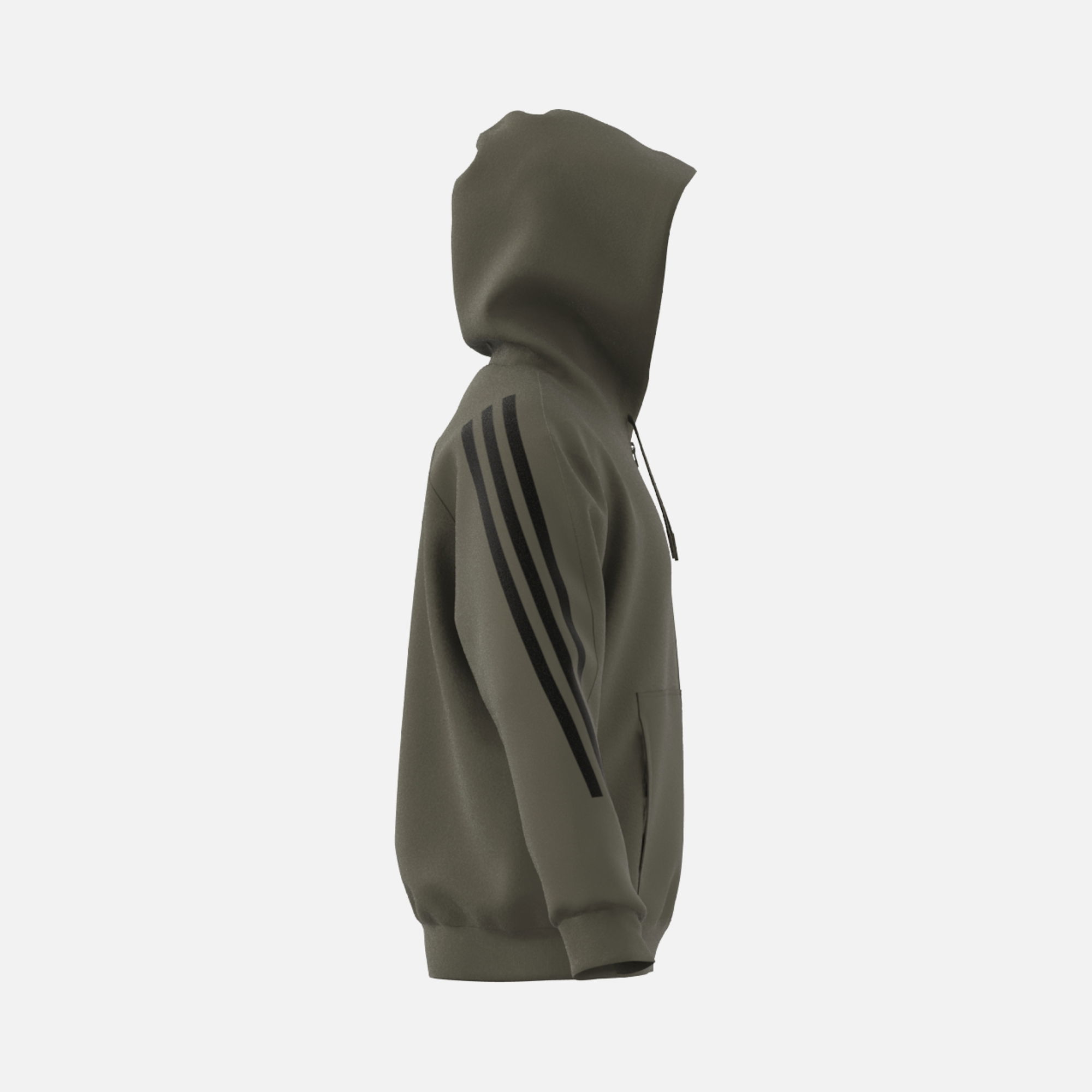 adidas Sportswear Future Icons 3-Stripes Full-Zİp Hoodie Erkek Ceket