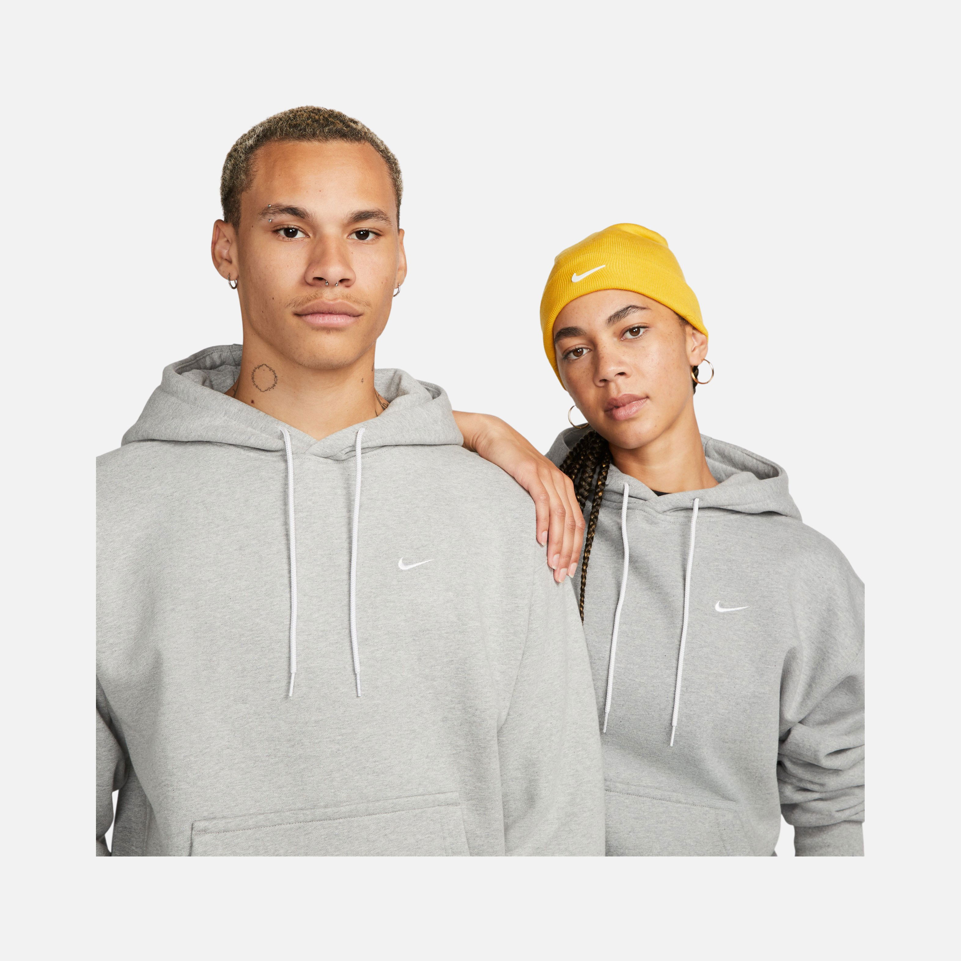 Nike Sportswear Solo Swoosh Fleece Heavyweight Hoodie Erkek Sweatshirt