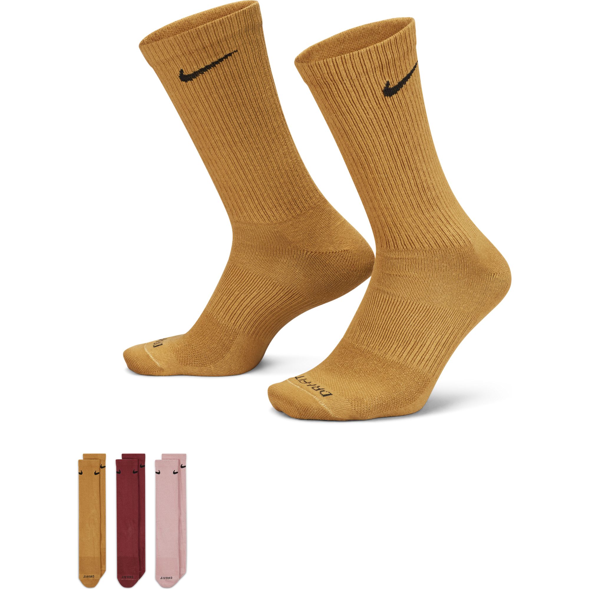 Nike Everyday Plus Lightweight Training Crew (3 Pairs) Erkek Çorap