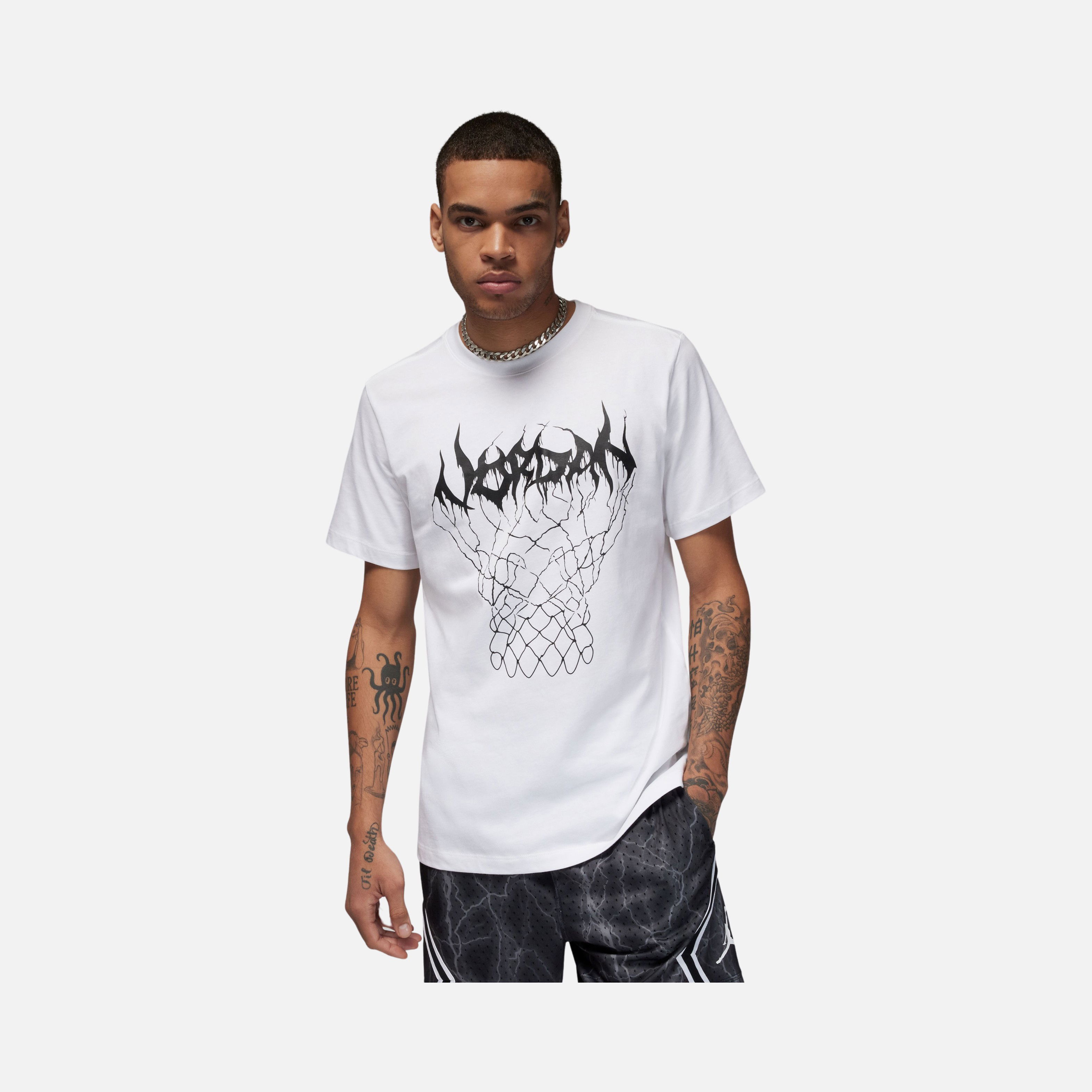 Nike Jordan Sports Dri-Fit Graphics Team Short-Sleeve Erkek Tişört