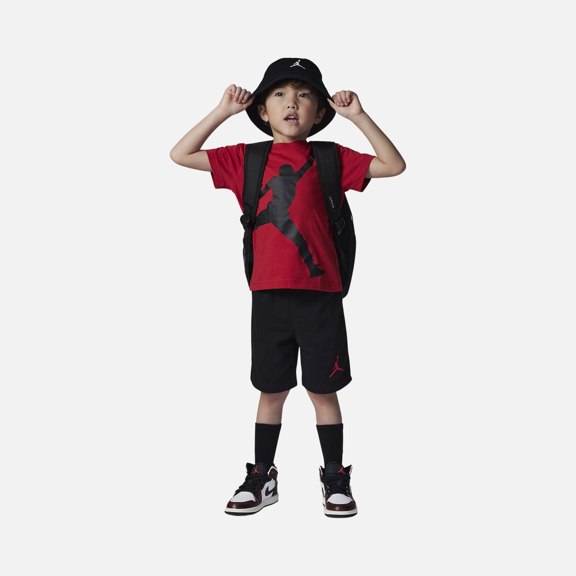 Nike Jordan Jumbo Jumpman Short Sleeve Tişört&Şort (Boys') Çocuk Takım