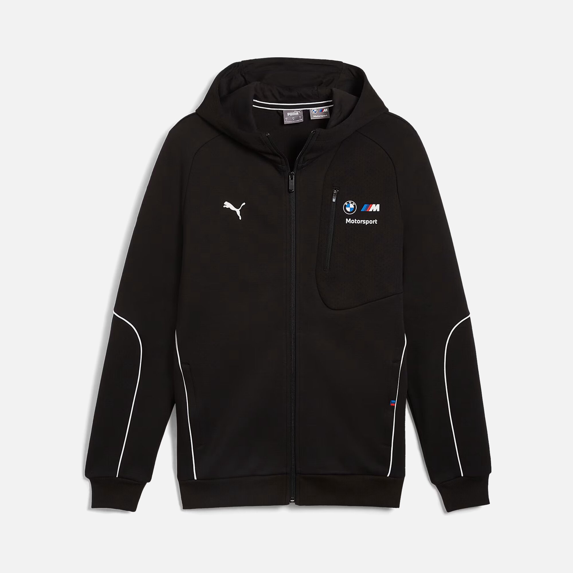 Puma Sportswear BMW M Motorsport FW24 Full-Zip Hoodie Erkek Sweatshirt