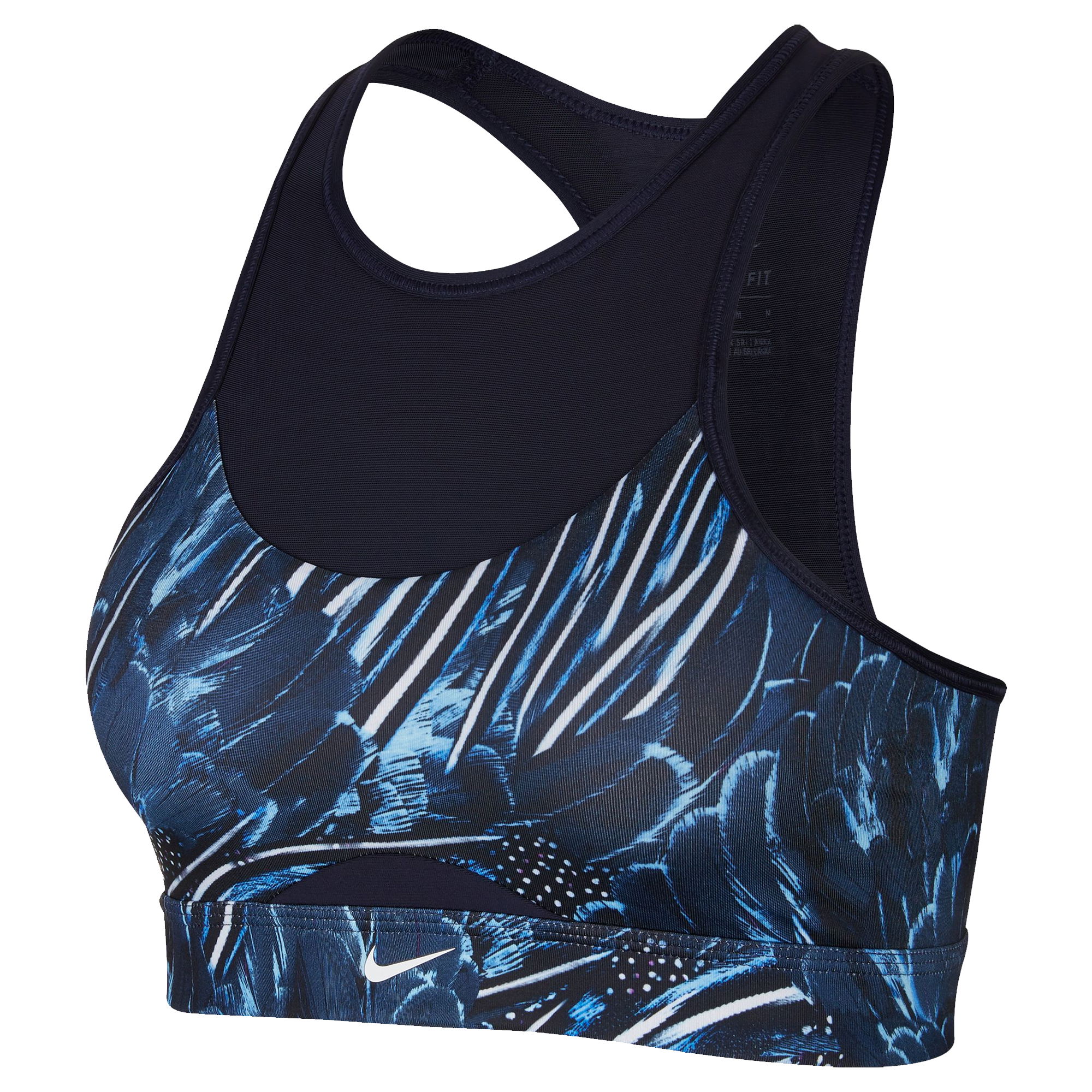 Nike Swoosh Feather Curve Bra Fw18 Kadın Büstiyer