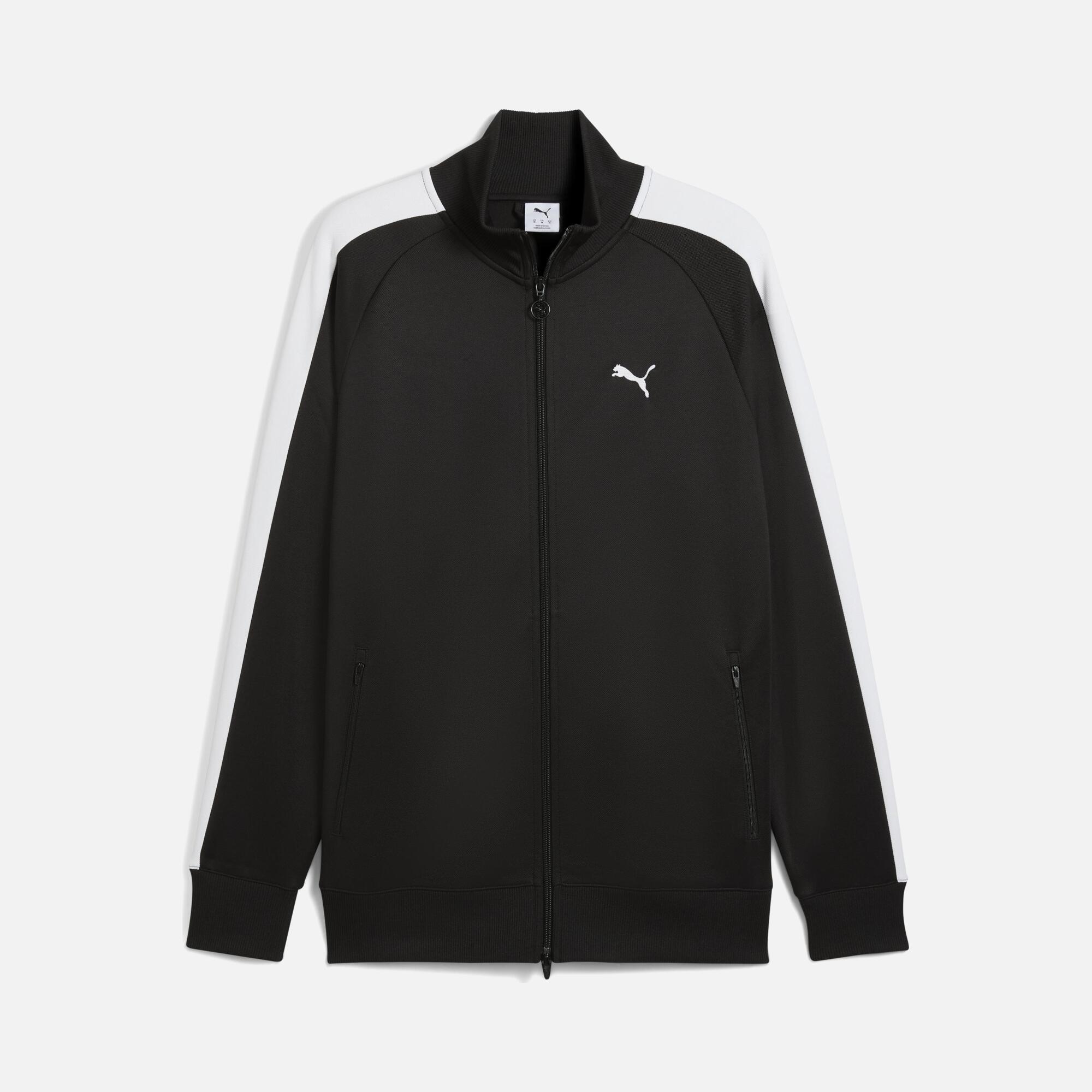 Puma Sportswear T7 Always On Track Colorblock Regular-Fit Full-Zip Erkek Ceket