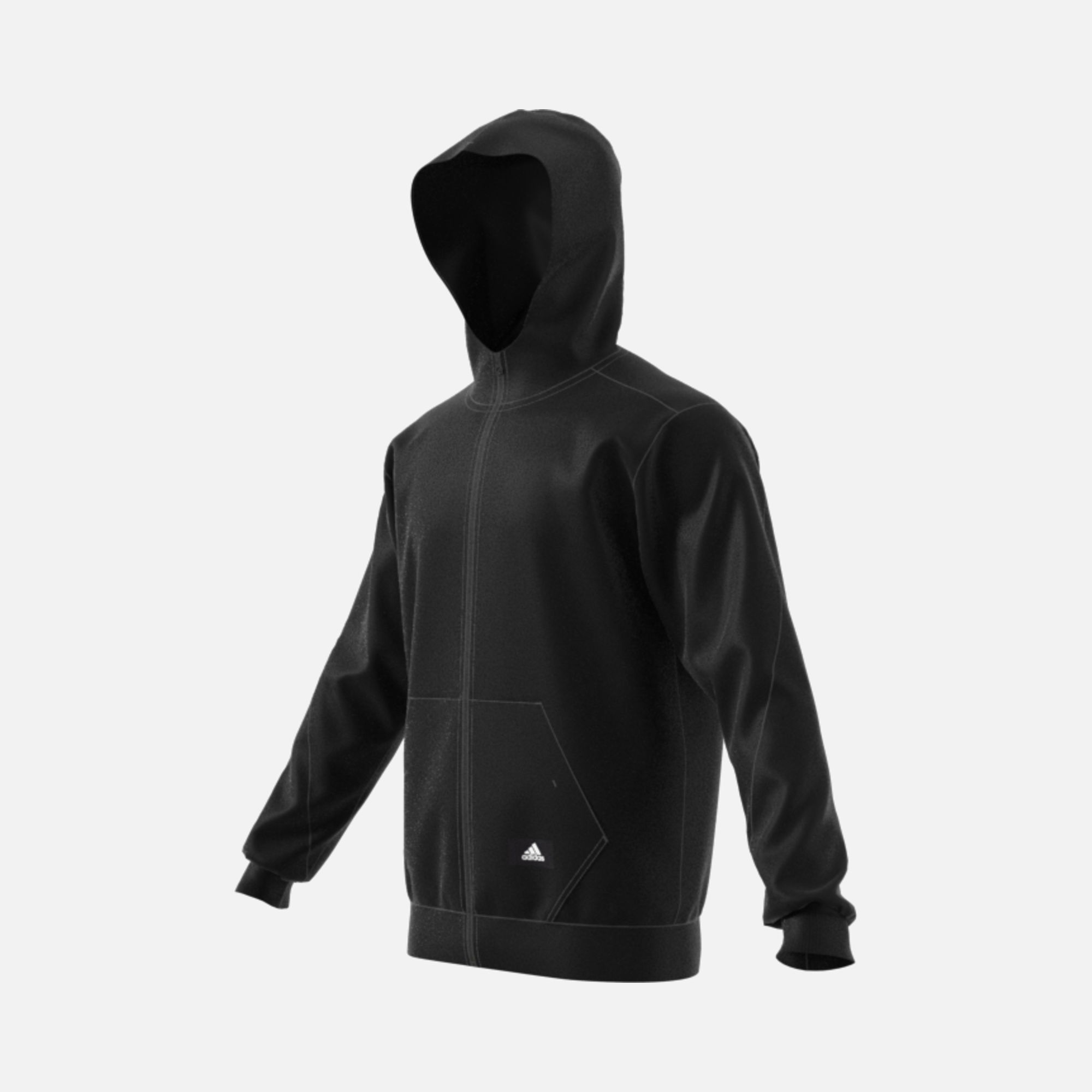 adidas Sportswear Future Icons Doubleknit Full-Zip Hoodie Erkek Sweatshirt