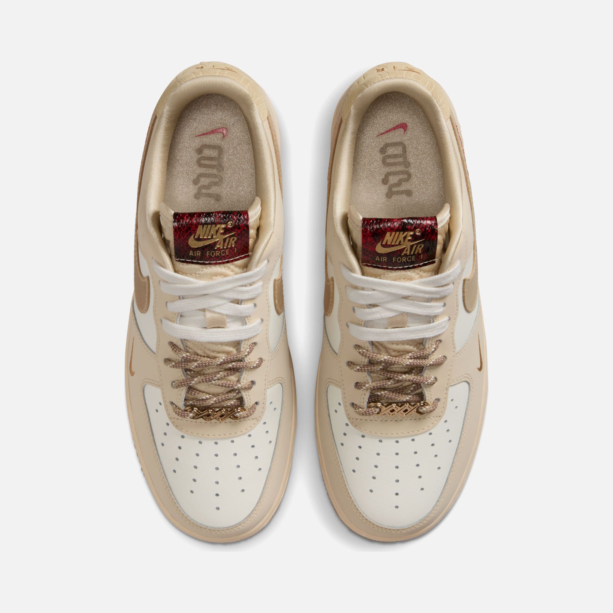 Nike Air Force 1 '07 ''Design Details Imitating a Coiled Snake'' Kadın Spor Ayakkabı