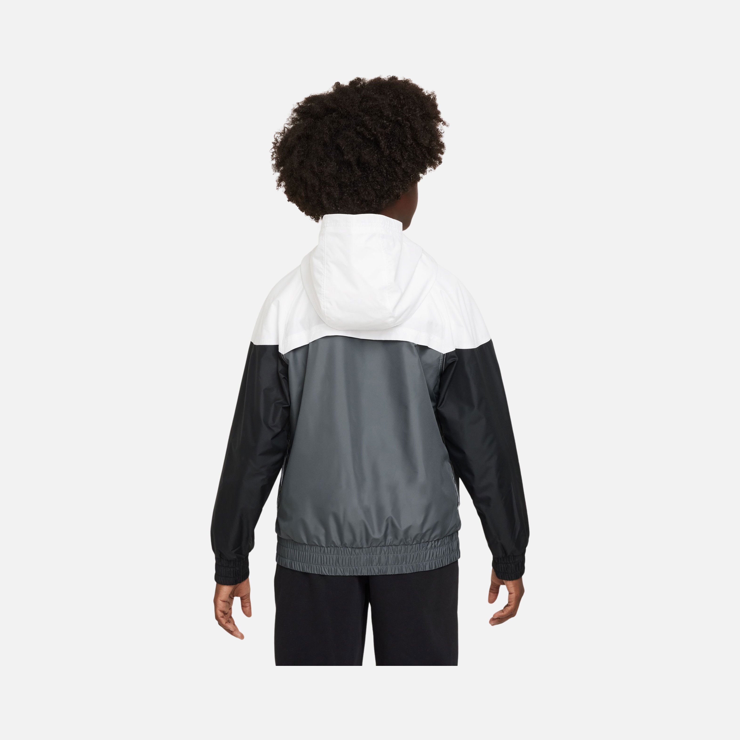 Nike Sportswear Windrunner Repel Mesh Lined Full-Zip Hoodie Çocuk Ceket