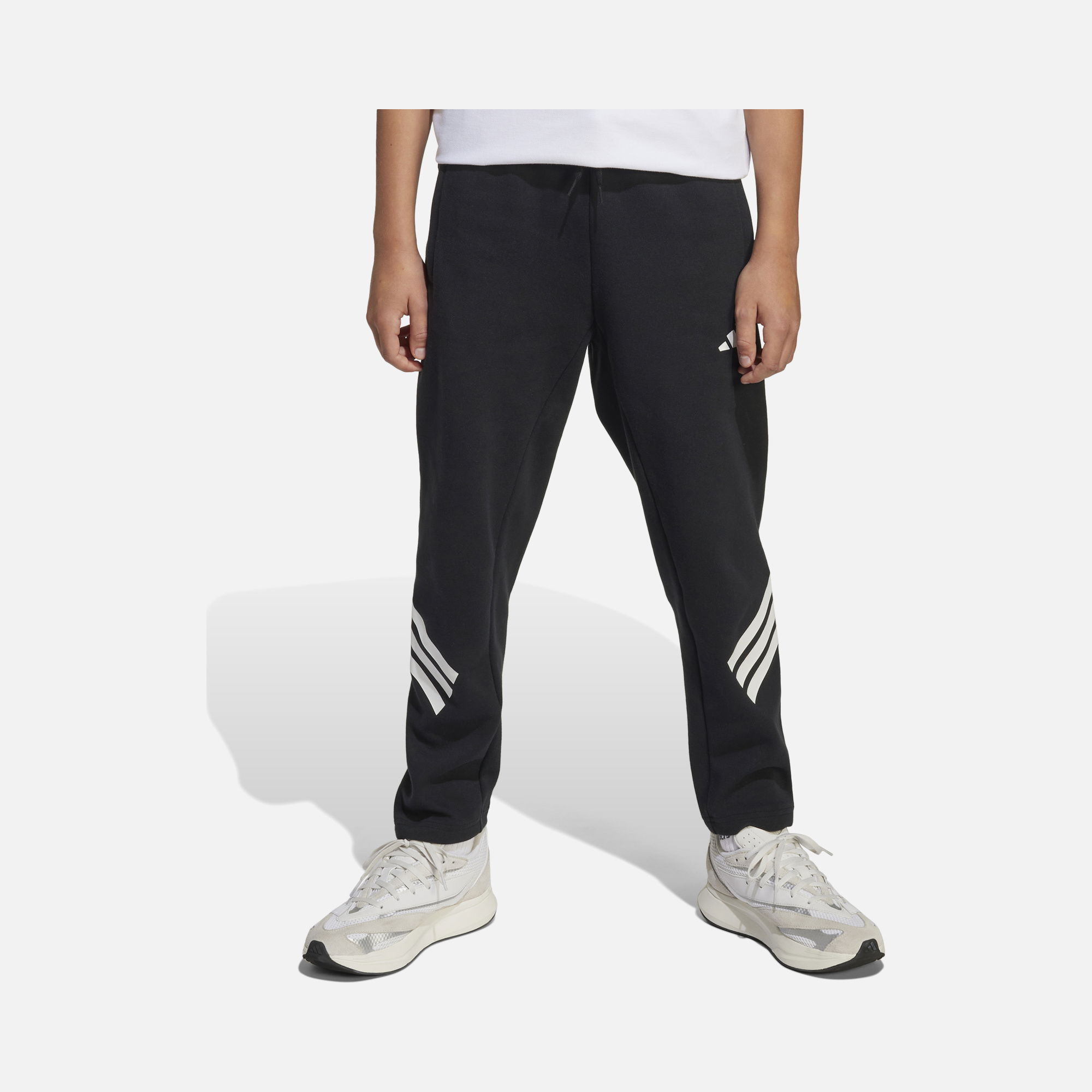 adidas Future Icons 3-Stripes Ankle-Length Regular-Fit Versatile Çocuk Eşofman Altı