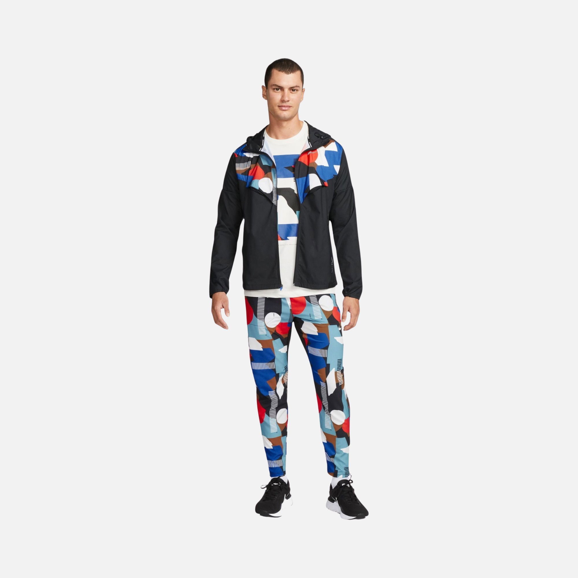 Nike Repel A.I.R. Hola Lou Windrunner Running Full-Zip Hoodie Erkek Ceket