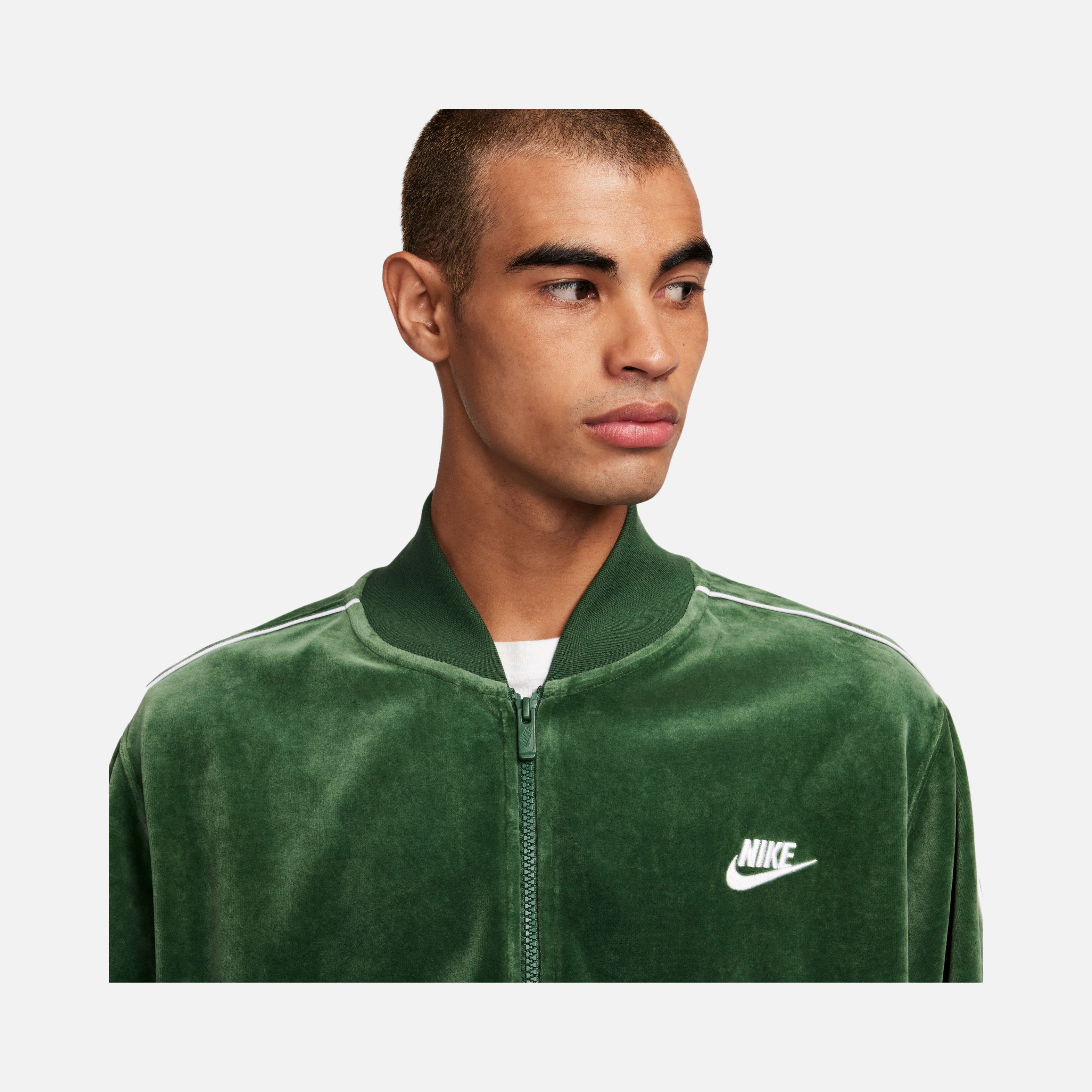 Nike Sportswear Club Velour Full-Zip Erkek Ceket