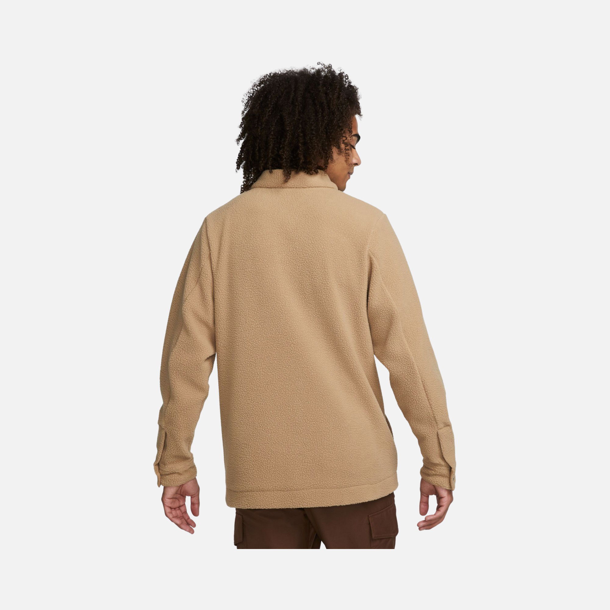 Nike Sportswear Sport Utility Sherpa Full-Length Button Erkek Ceket