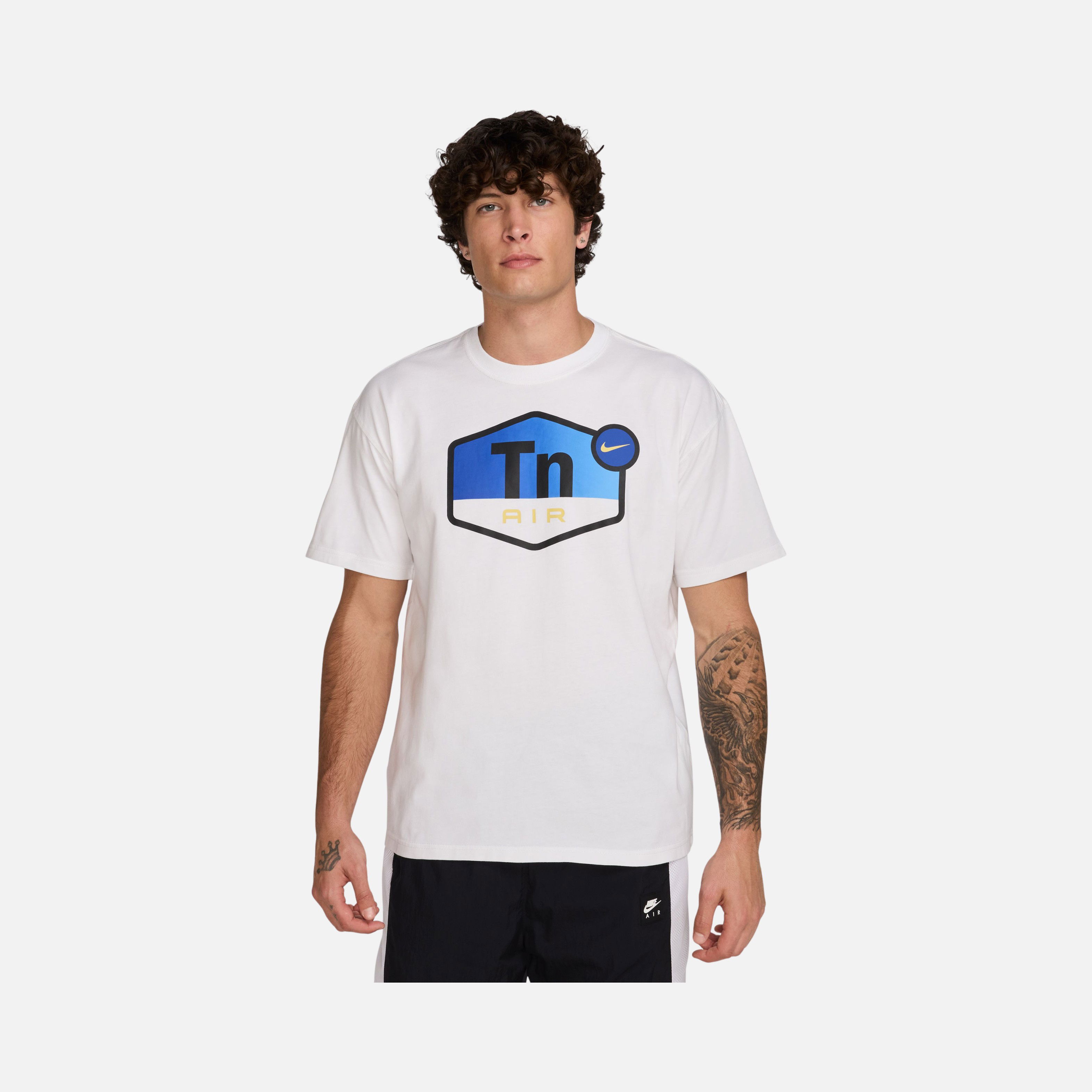 Nike Sportswear M90 Tuned Air Footwear Connect Graphic Short-Sleeve Erkek Tişört