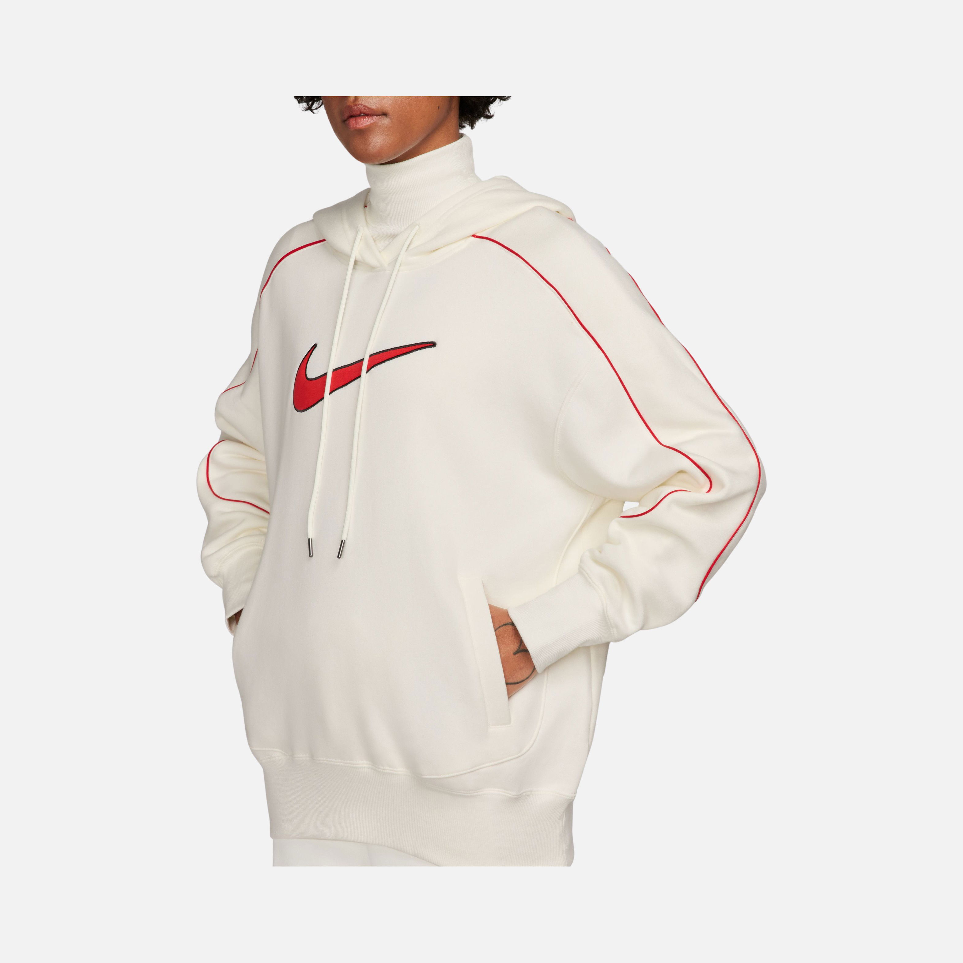 Nike Sportswear Oversized Fleece Pullover Hoodie Kadın Sweatshirt