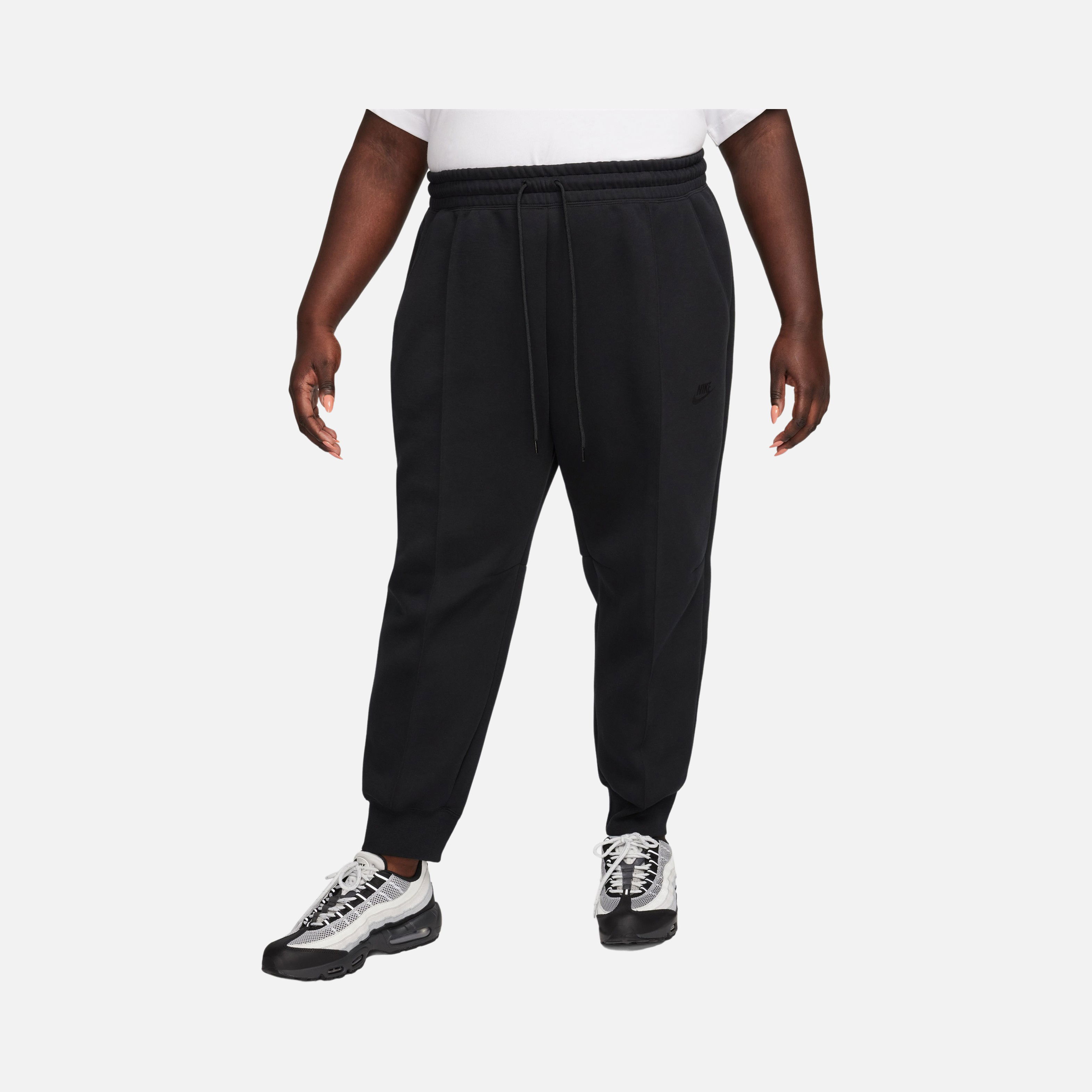 Nike Sportswear Tech Fleece Mid-Rise (Plus Size) Kadın Eşofman Altı