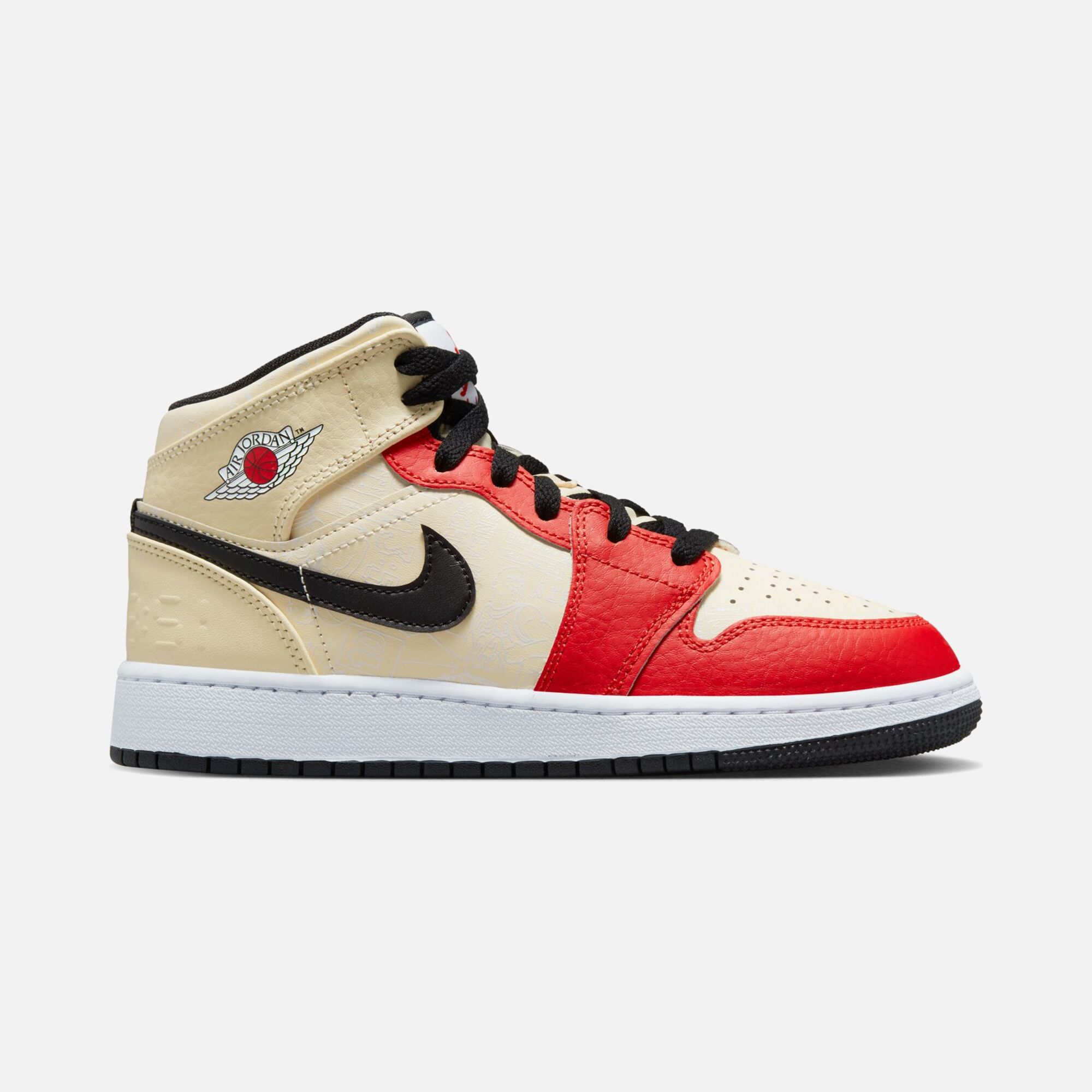 Nike Air Jordan 1 Mid SS (GS) Spor Ayakkabı