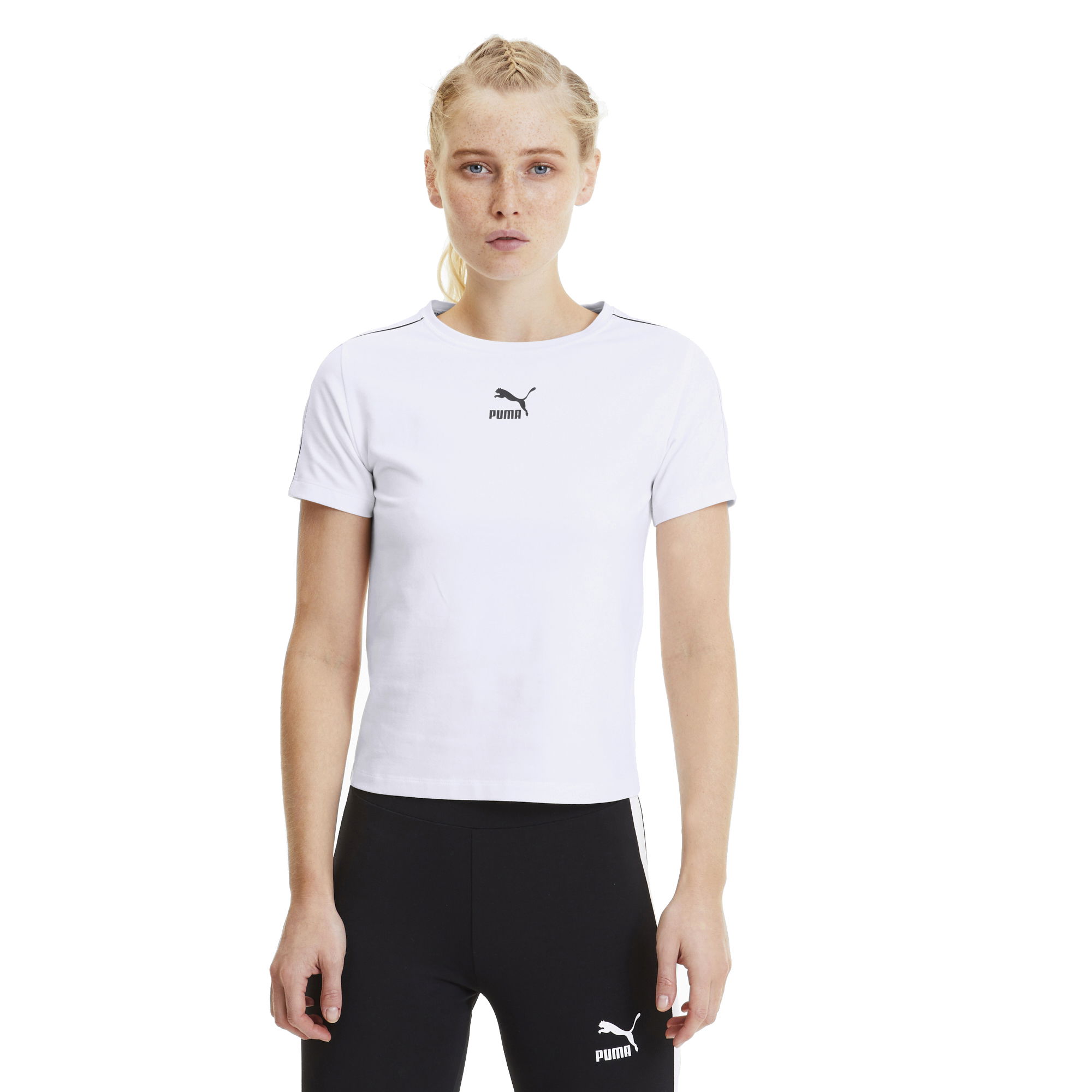 Puma Classics Tight Top Short Sleeve Kadın Tişört