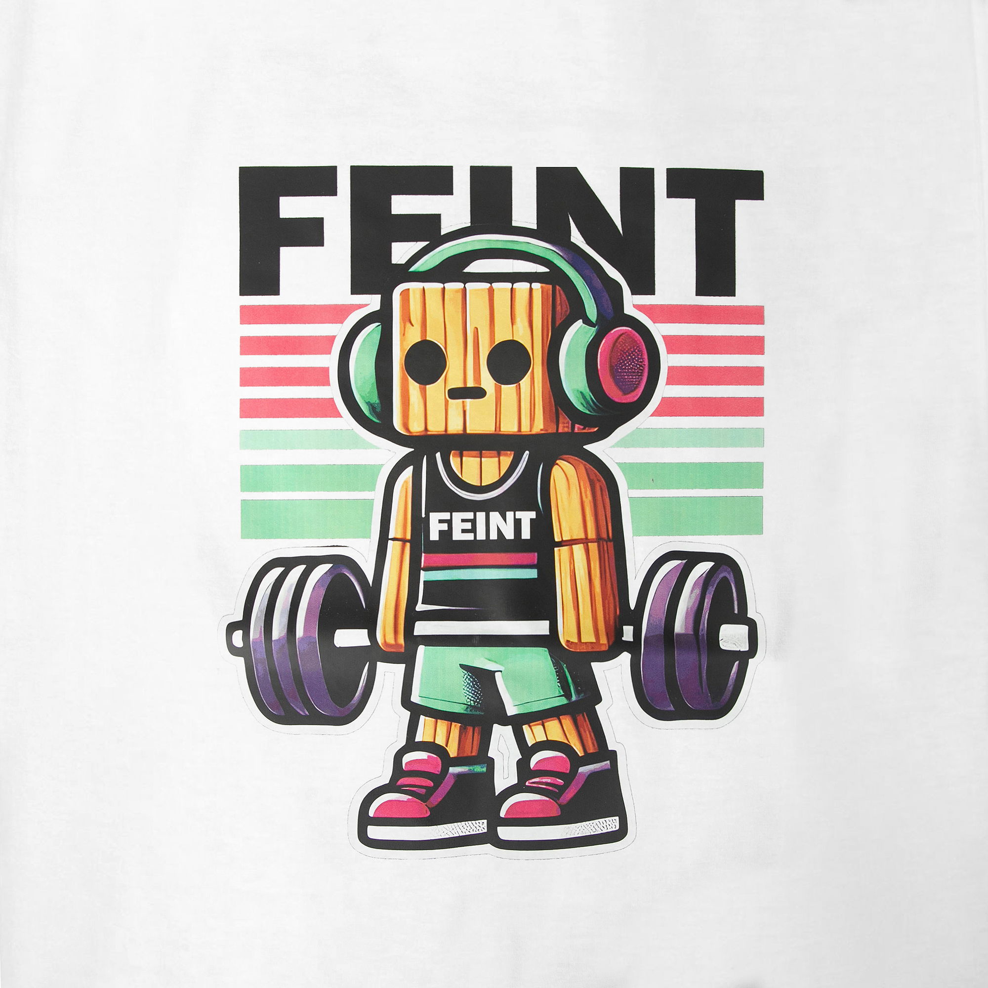 Feint Sportswear Box 1 Graphic Short-Sleeve Unisex Tişört