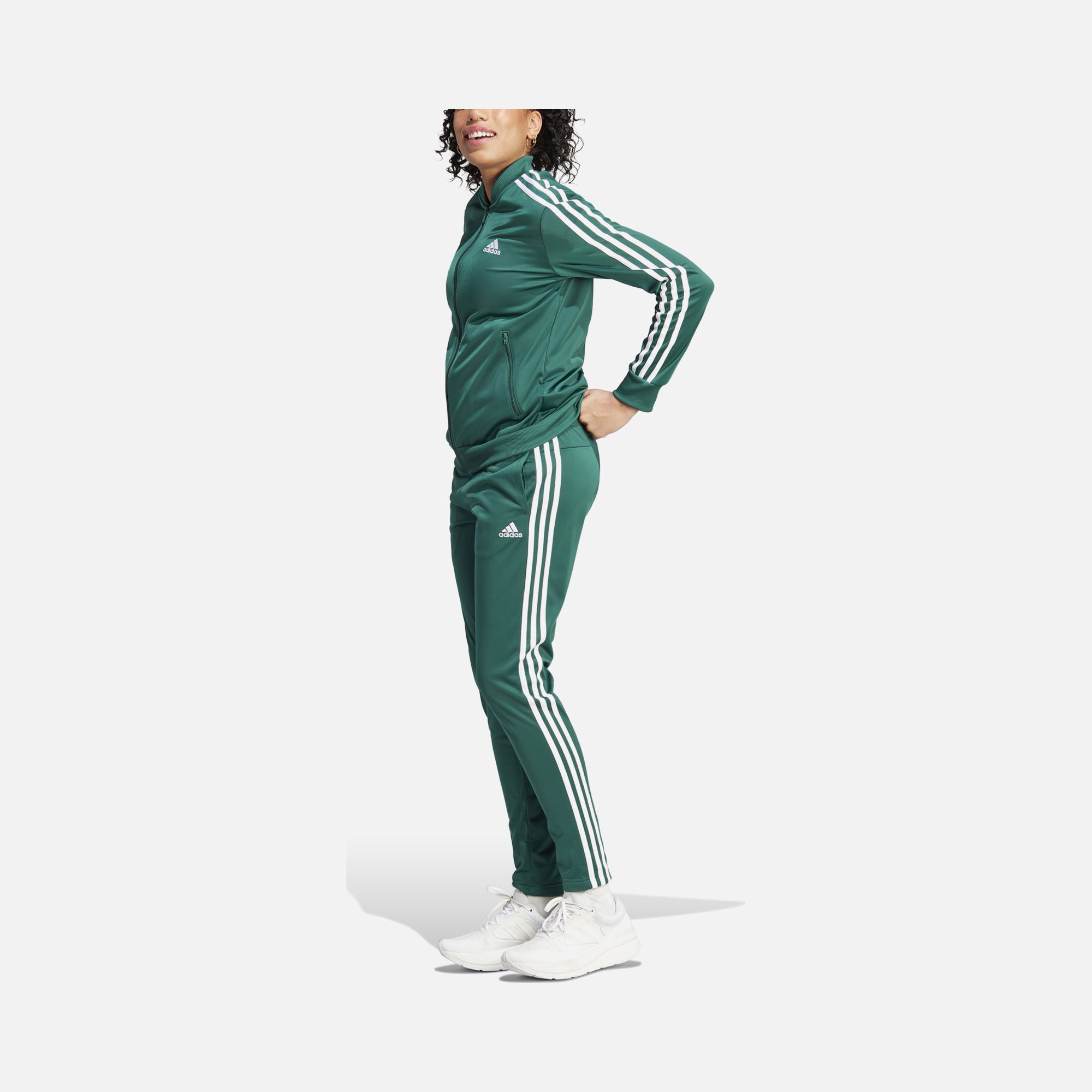 adidas Sportswear Essentials 3-Stripes Full-Zip Kadın Eşofman Takımı
