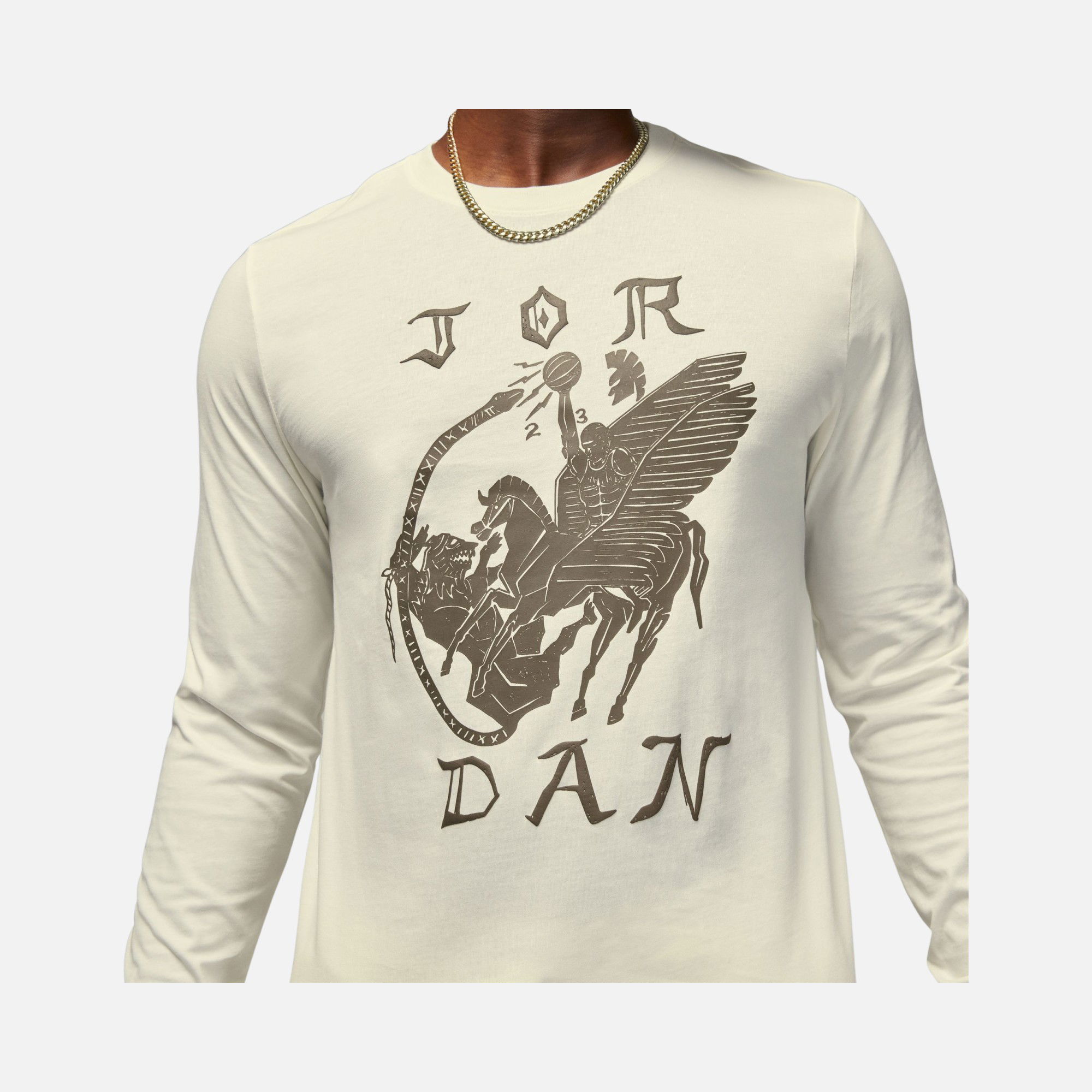 Nike Jordan Flight Artist Series Long-Sleeve Erkek Tişört