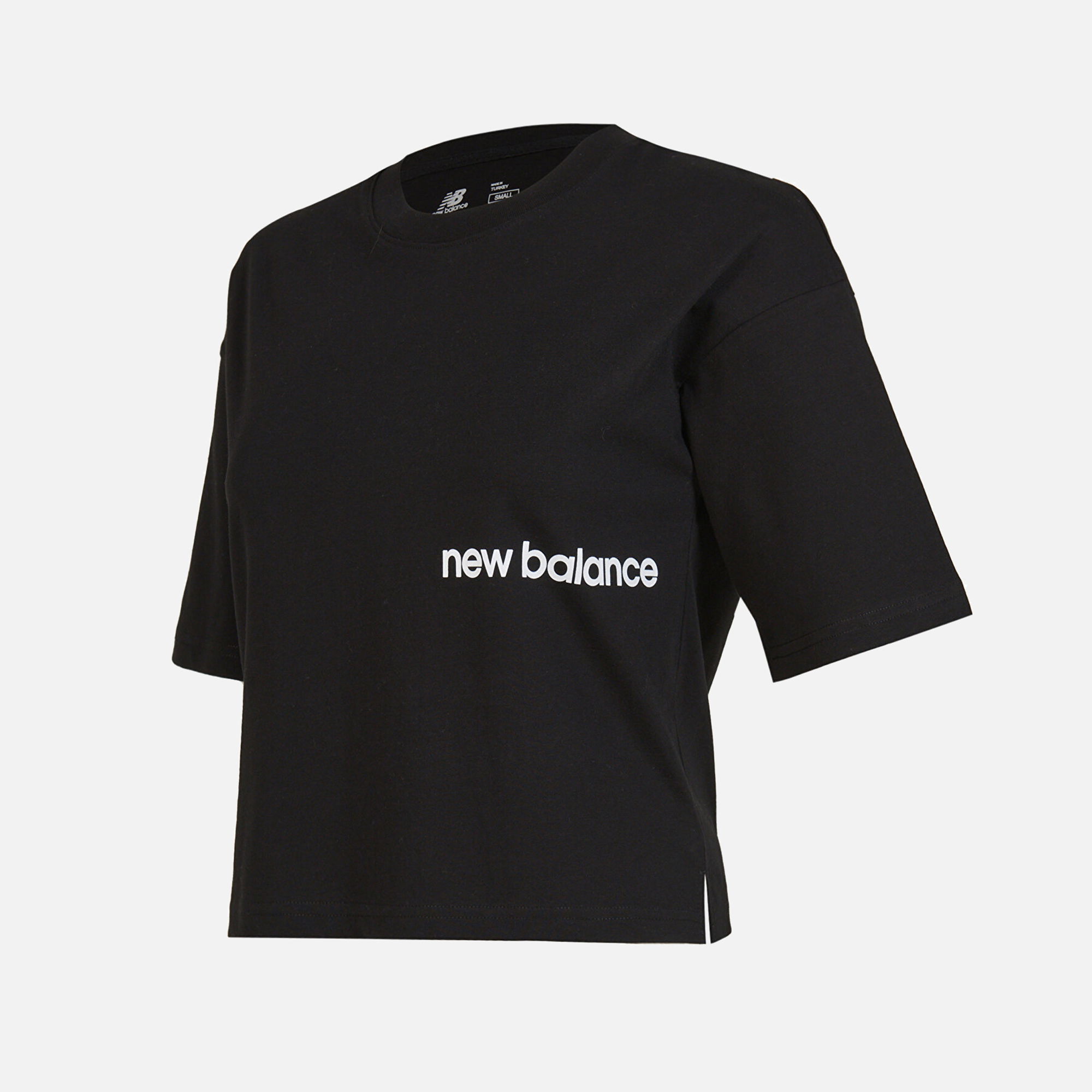 New Balance Sportswear WNT1340 Cropped Short-Sleeve Kadın Tişört