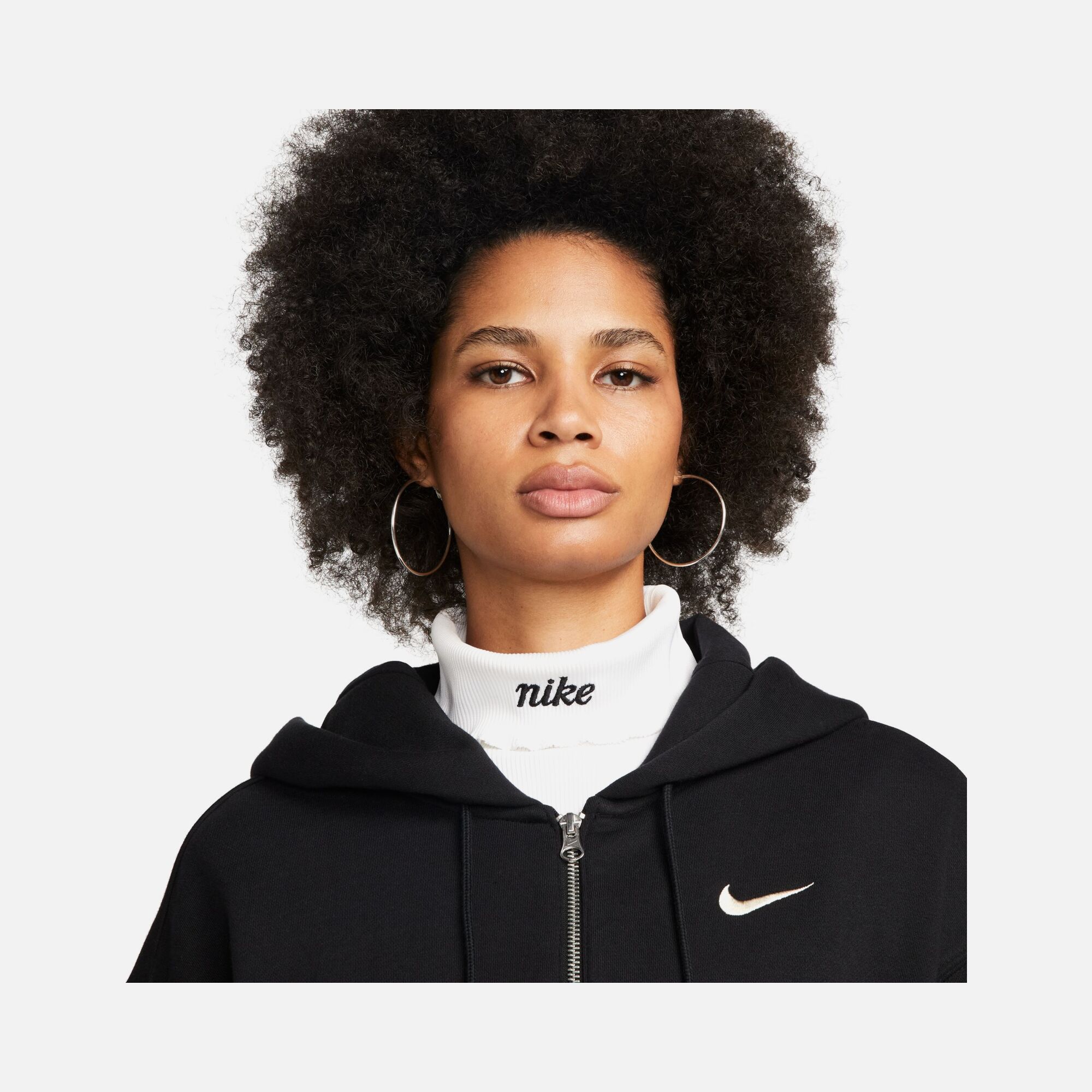 Nike Sportswear Phoenix Fleece Oversized Full-Zip Hoodie Kadın Sweatshirt