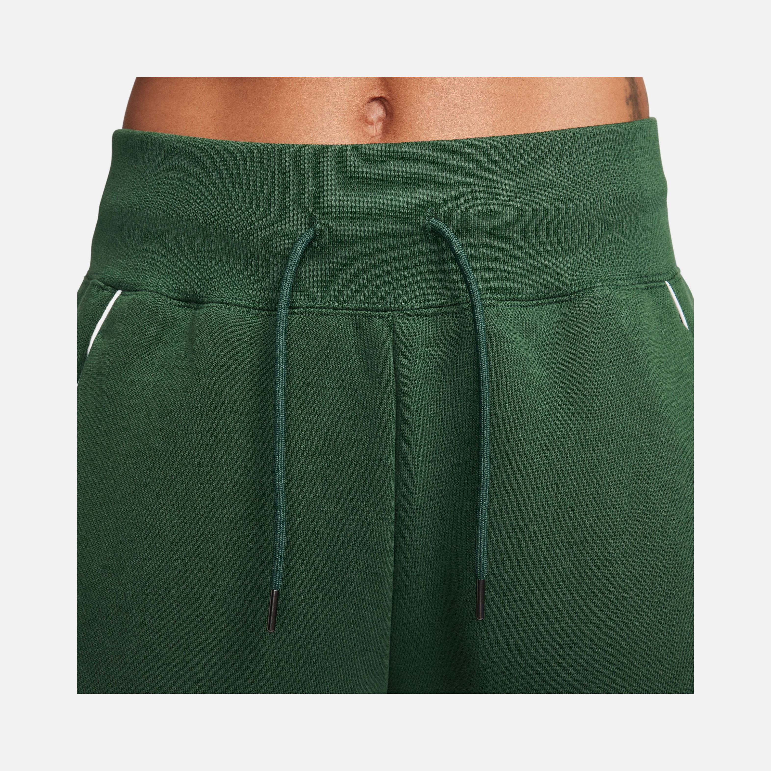Nike Sportswear Phoenix Fleece High-Waisted Open-Hem Bottoms Kadın Eşofman Altı