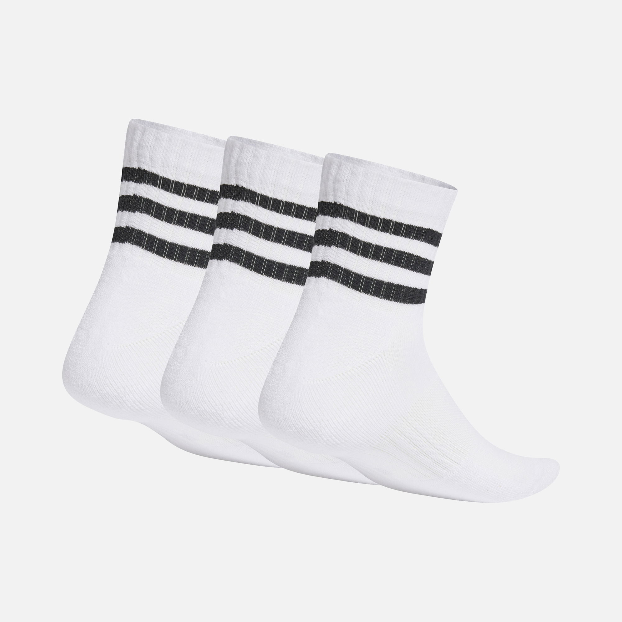 adidas 3-Stripes Cushioned Sportswear Mid-Cut FW24 (3-Pairs) Unisex Çorap