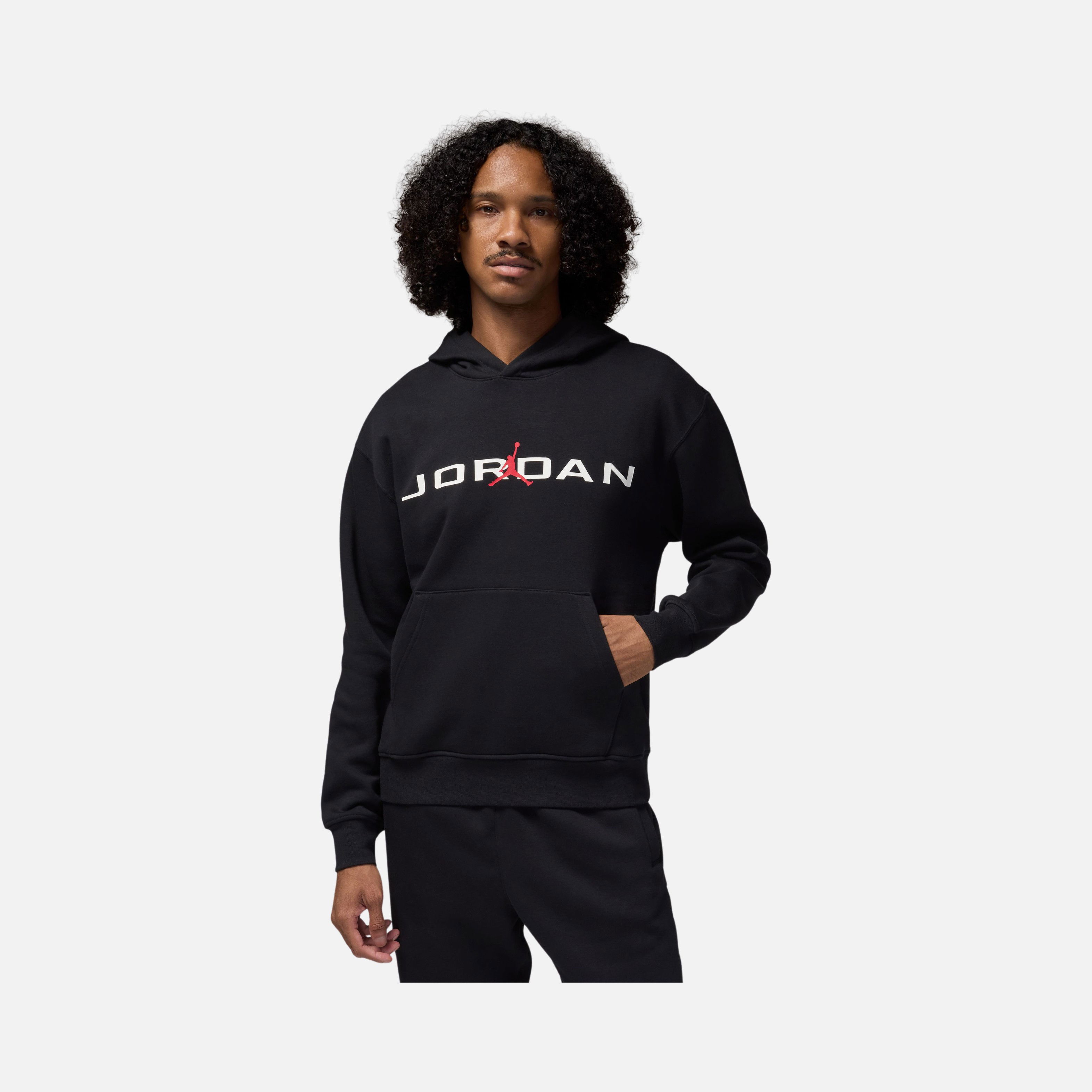 Nike Jordan Essentials Jordan Air Stretch Fleece Hooded Erkek Sweatshirt