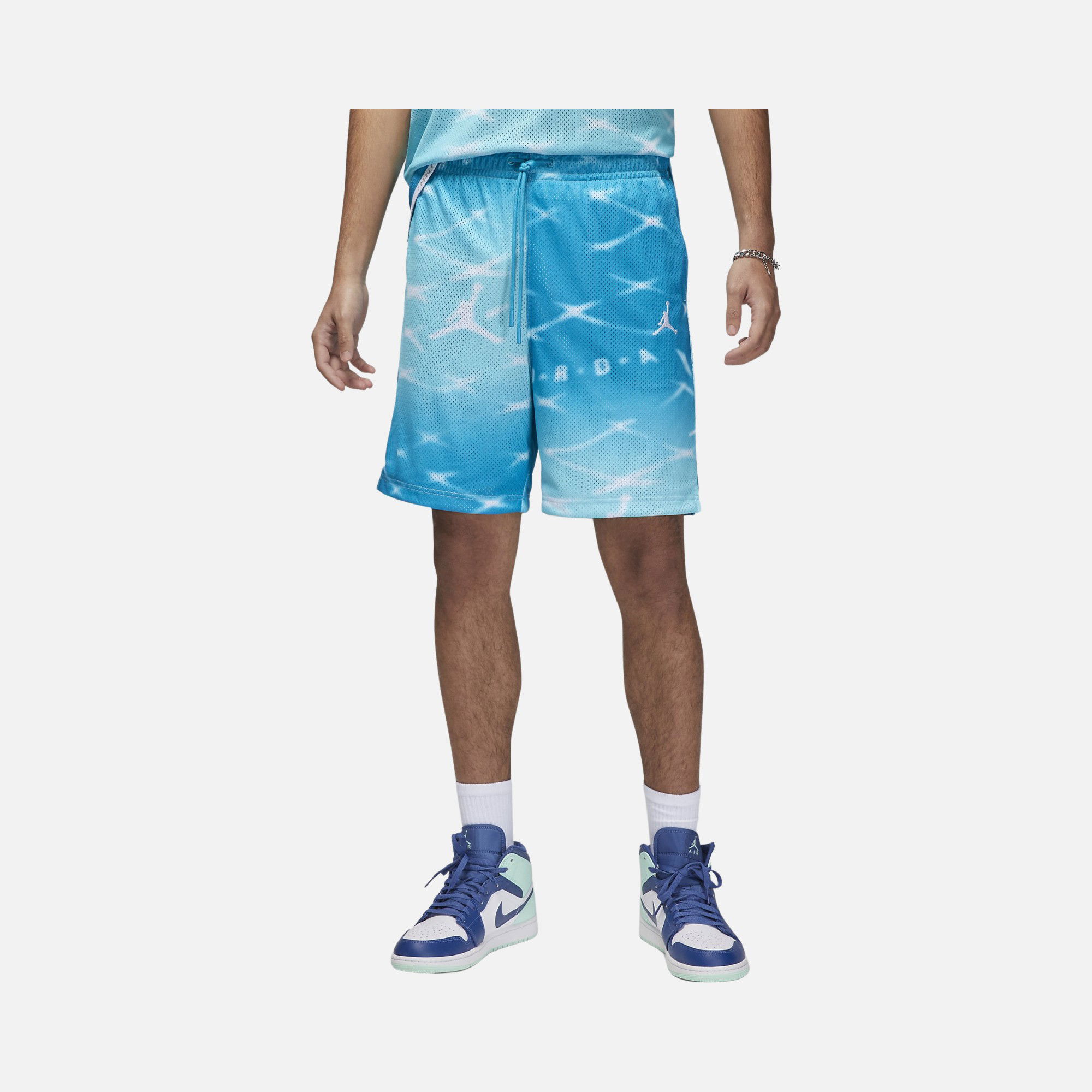Nike Jordan Essentials Air All-Over Print With Mesh Basketball Erkek Şort