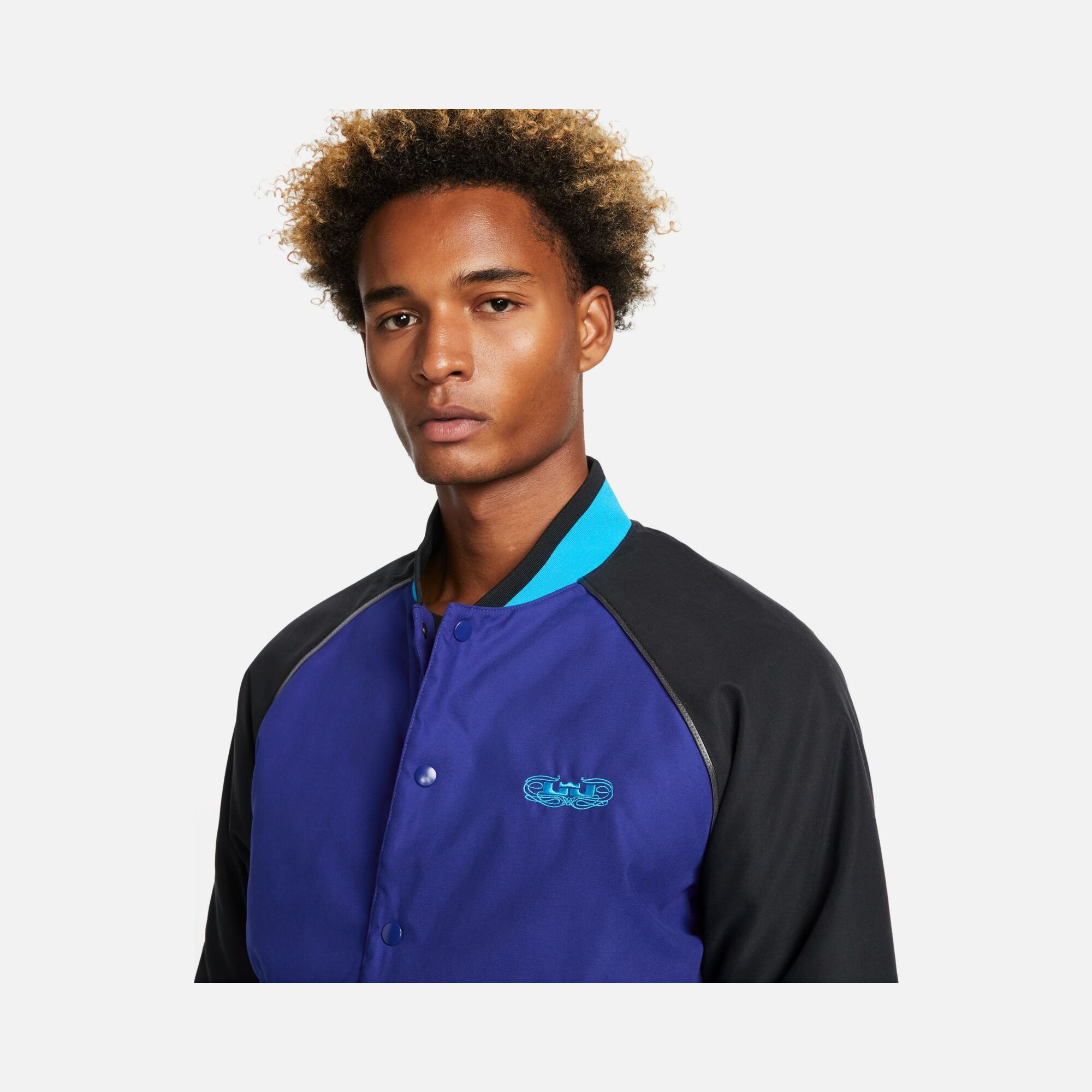 Nike LeBron Protect Basketball Full Length Snap Fastener Erkek Ceket