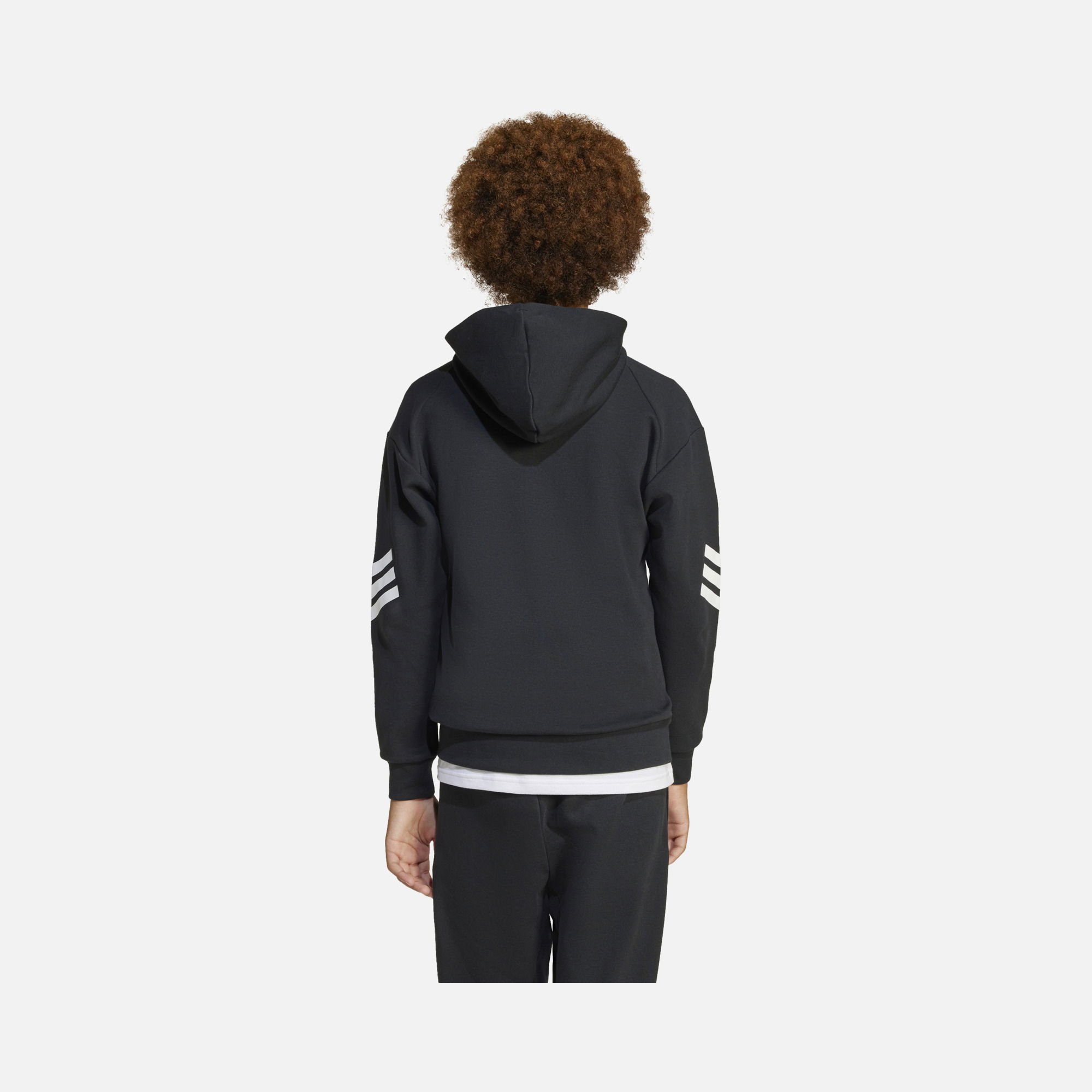 adidas Sportswear Future Icons 3-Stripes Regular- Fit Full-Zip Hooded Çocuk Sweatshirt