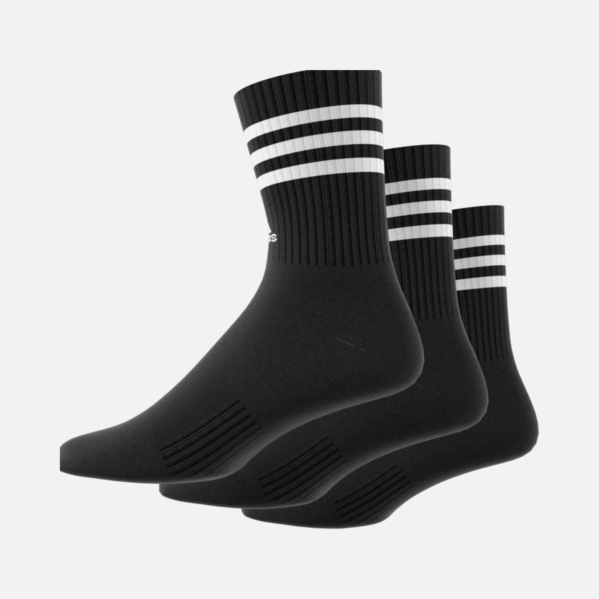 adidas 3-Stripes Cushioned Crew Gym & Training (3 Pairs) Unisex Çorap