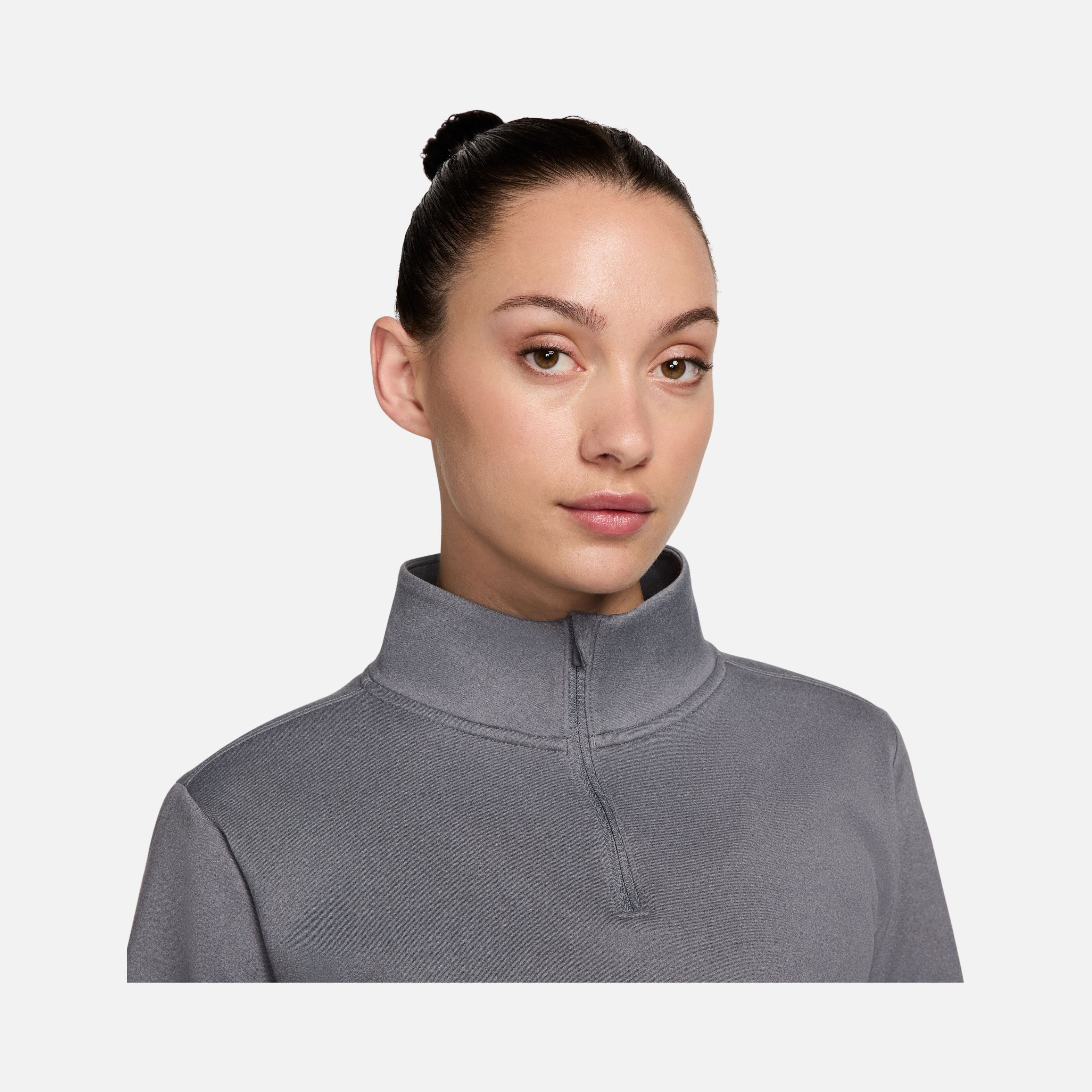 Nike Therma-Fit One 1/2-Zip Long-Sleeve Kadın Tişört