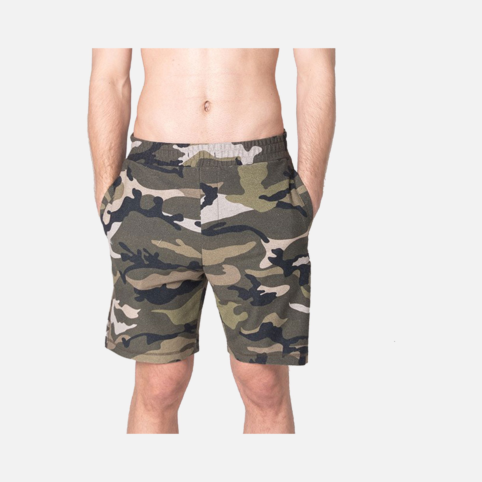 John Frank Identity Camouflage Printed Erkek Şort