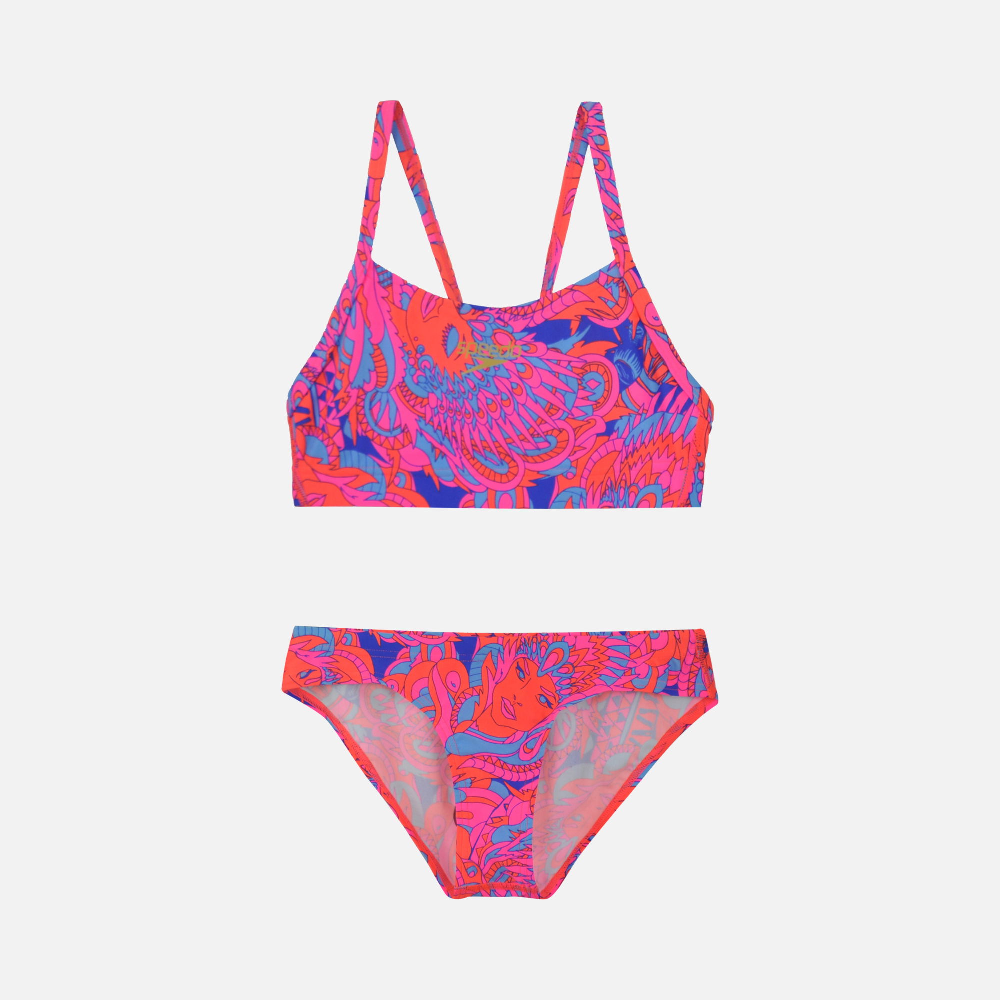 Speedo Allover Rippleback 2 Pce Kadın Bikini