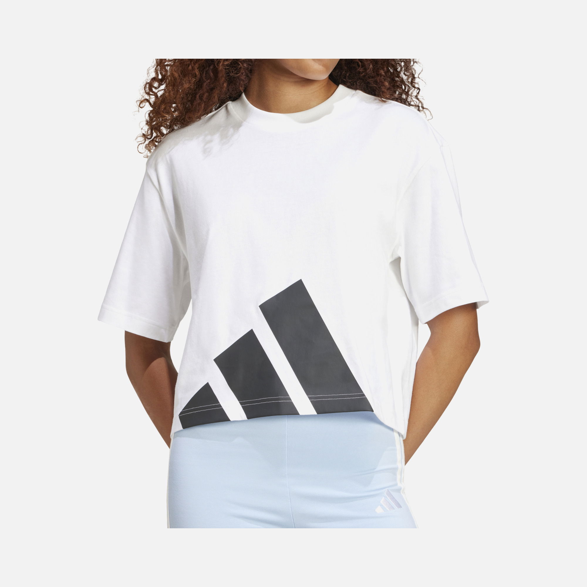 adidas Sportswear Essentials Big Logo Boyfriend Crew Nect Short-Sleeve Kadın Tişört