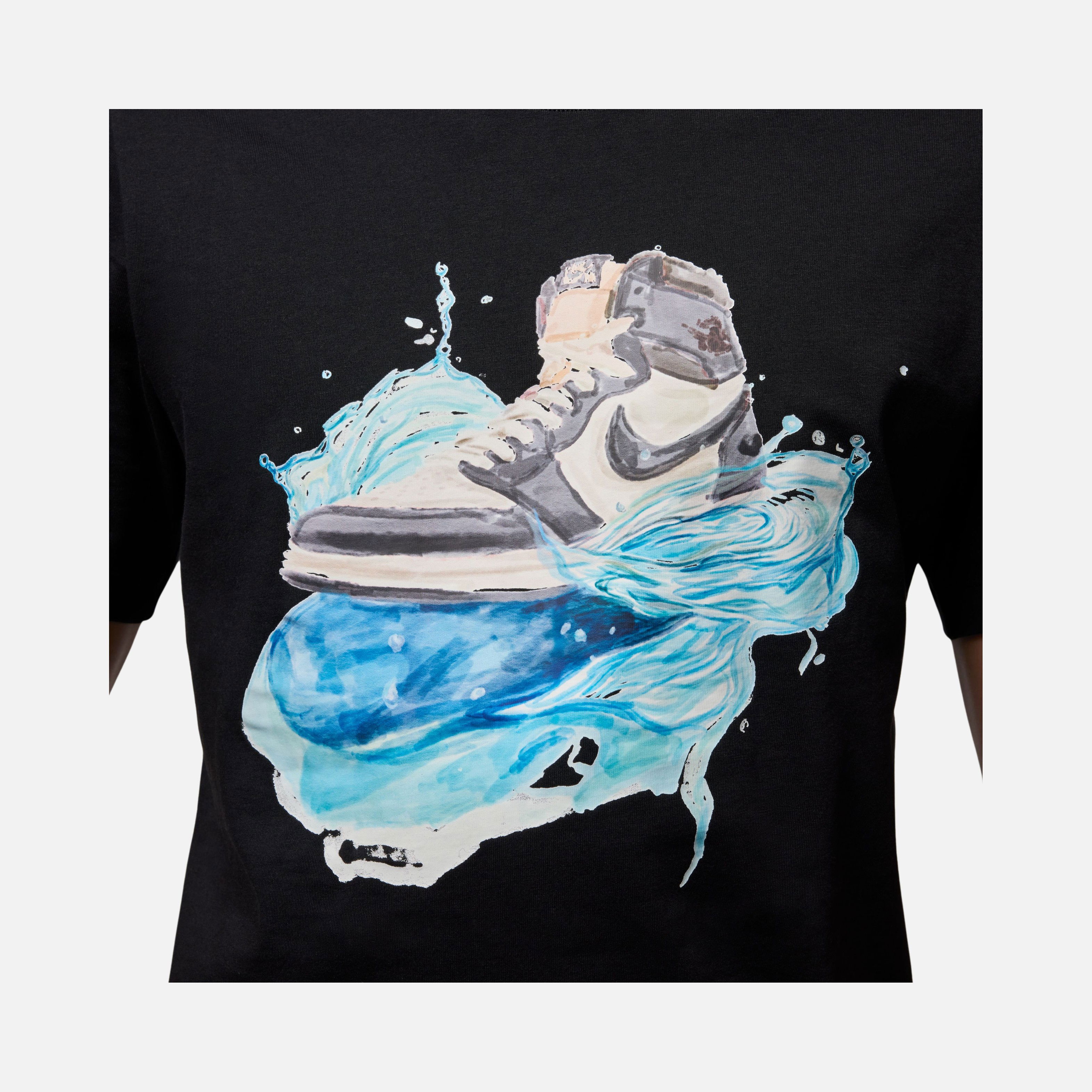 Nike MJ Flt Ess Air Jordan 1 Ss Crew Erkek Tişört