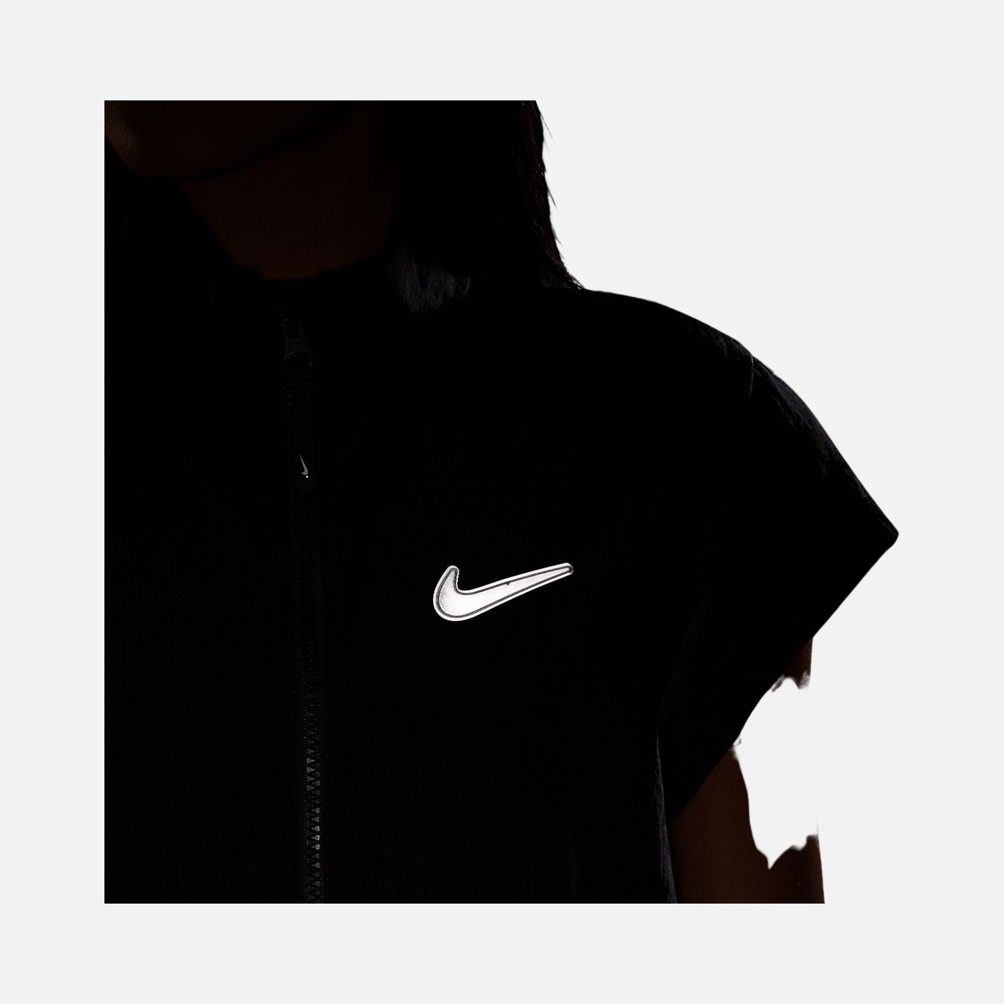 Nike Sportswear Swoosh Pack Woven Full-Zip Short-Sleeve Kadın Tulum