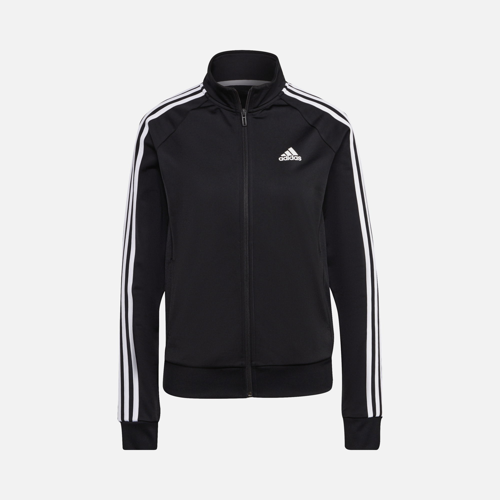 adidas Sportswear Primegreen Essentials Warm-Up Slim Full-Zipp 3-Stripes Kadın Ceket