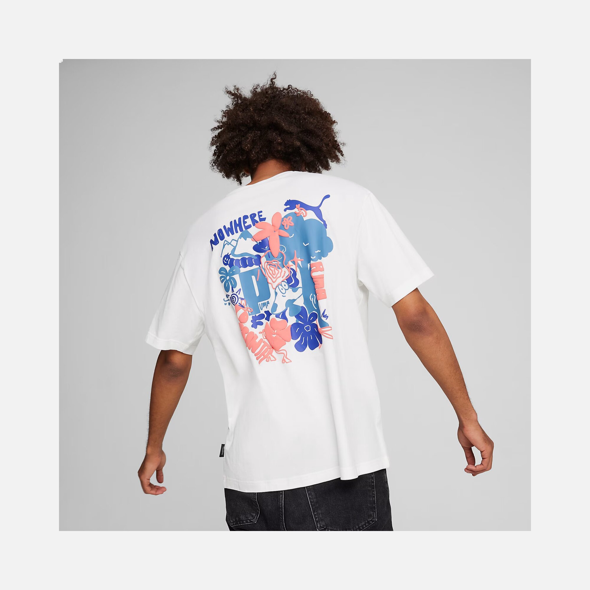 Puma Sportswear Graphics Growth Relaxed Short-Sleeve Erkek Tişört