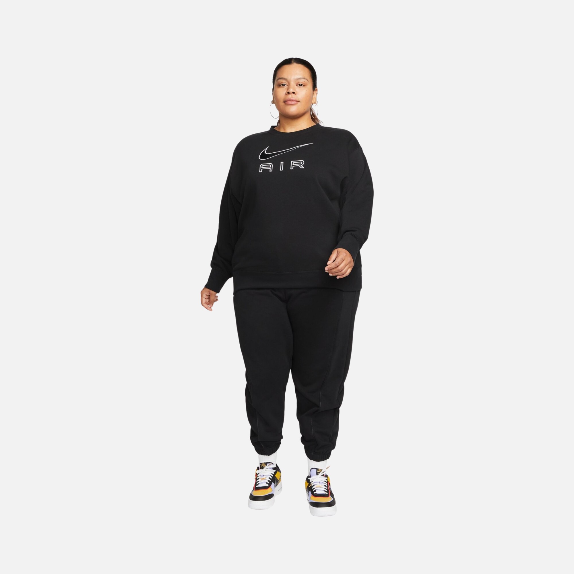 Nike Sportswear French Terry (Plus Size) Kadın Sweatshirt