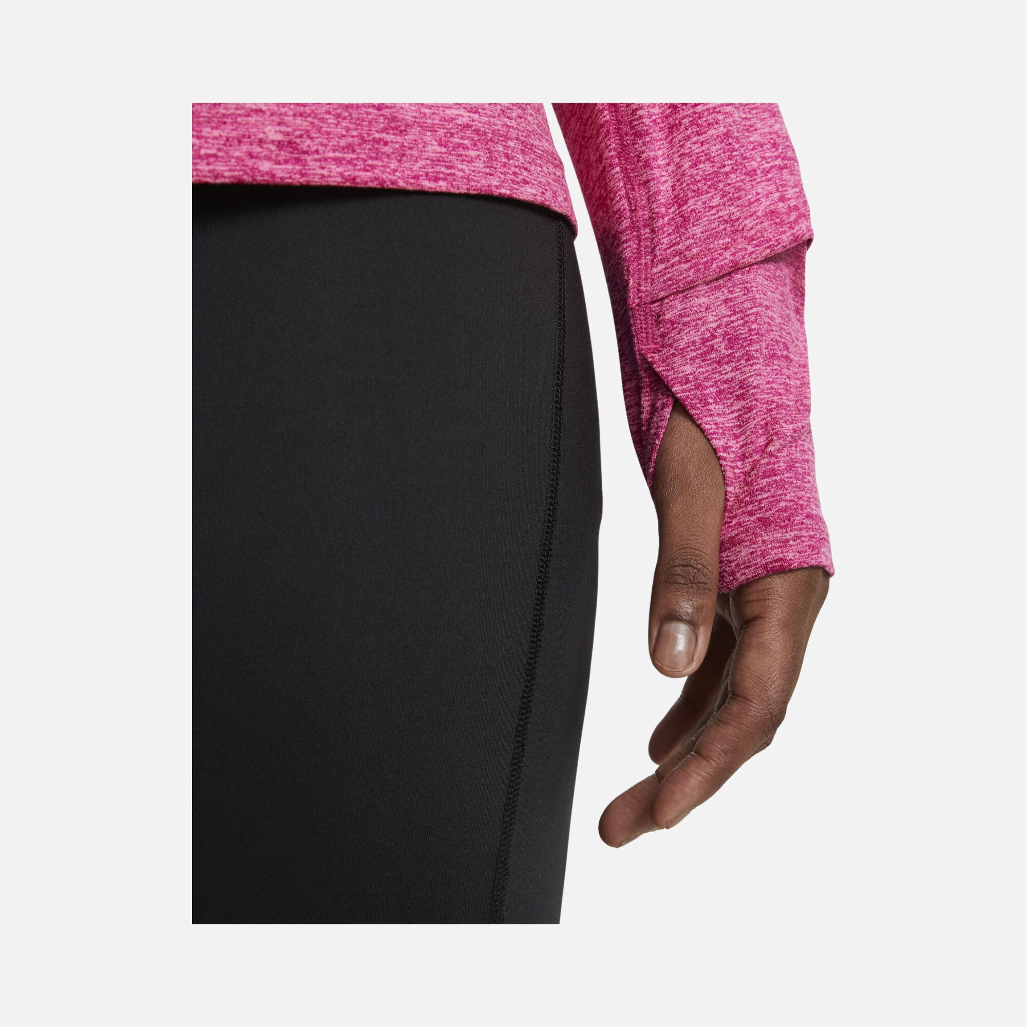 Nike Element 1/2-Zip Running Long-Sleeve Kadın Tişört