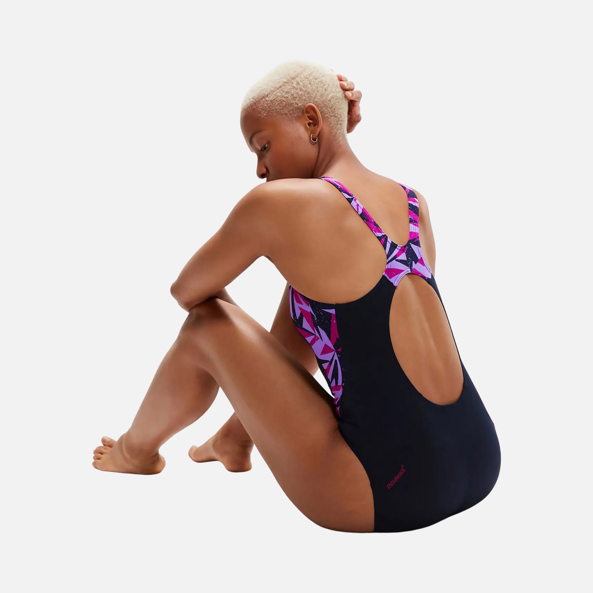 Speedo Hyperboom Splice Muscleback Kadın Yüzücü Mayo