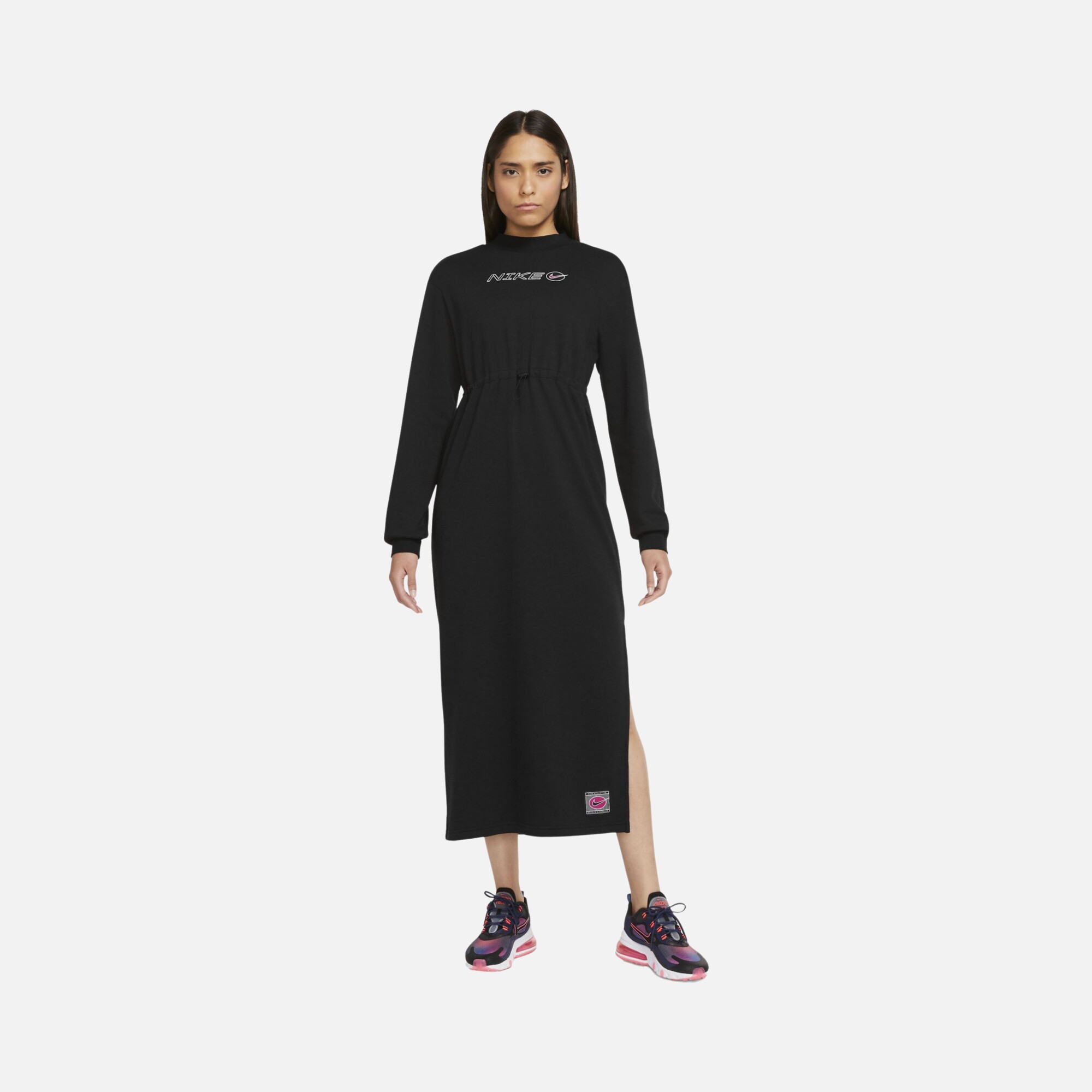 Nike Sportswear Icon Clash Long-Sleeve Kadın Elbise