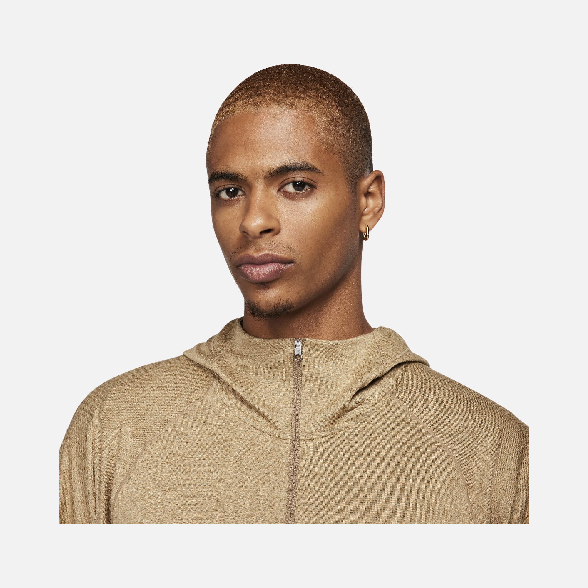 Nike Yoga Dri-Fit Statement Jersey Training Full-Zip Hoodie Erkek Sweatshirt