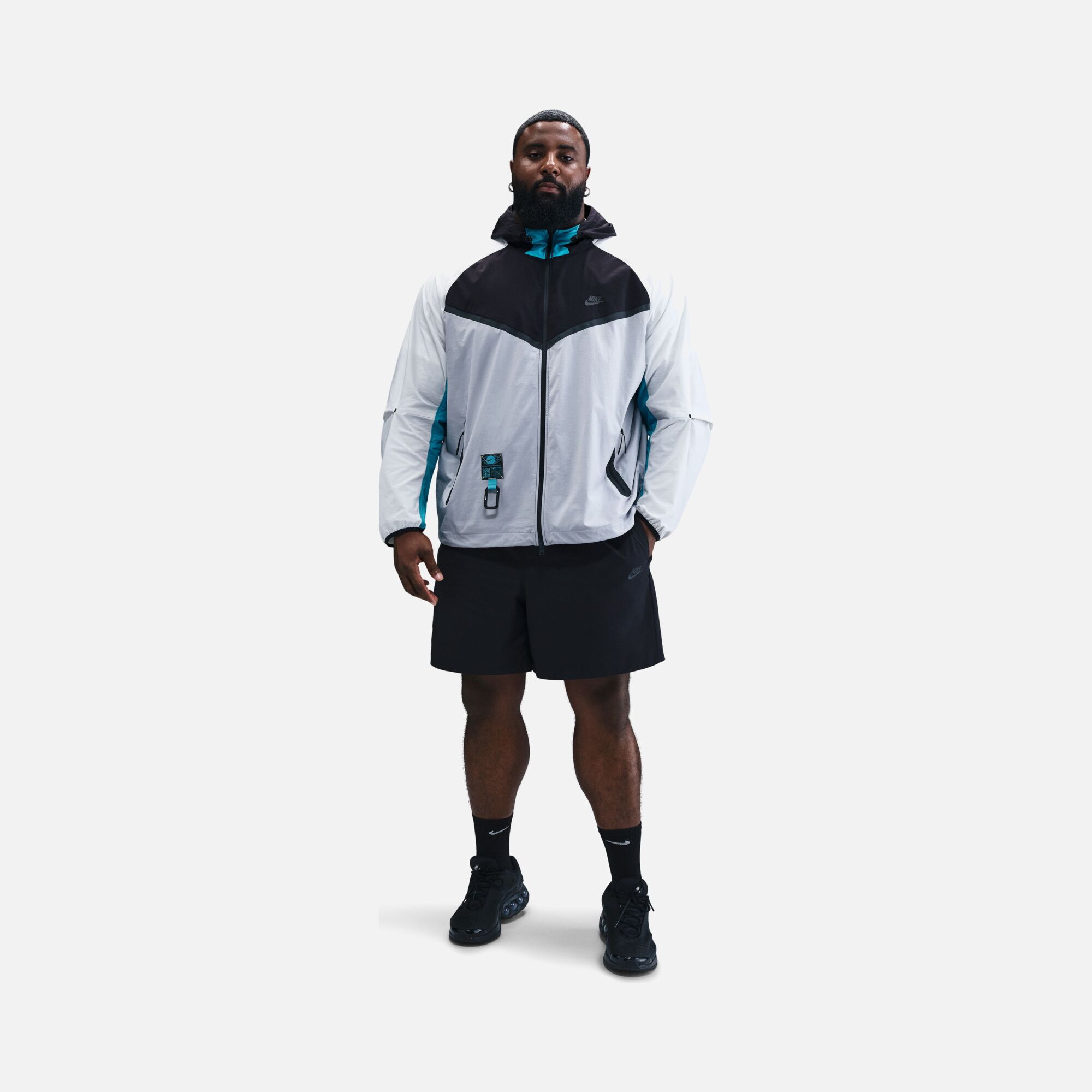 Nike Tech Woven Wr Fz Jkt Trek Kapüşonlu Erkek Ceket