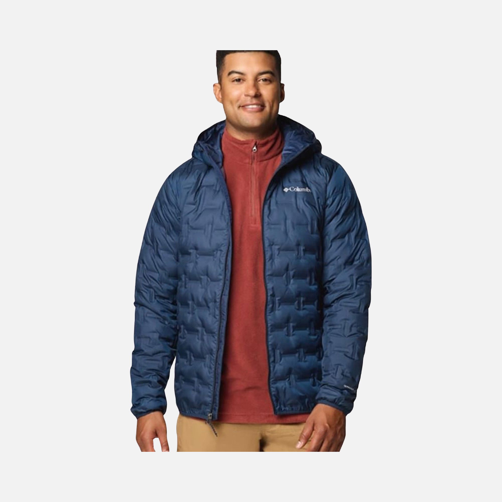 Columbia Delta Ridge II Down Full-Zip Hoodie Erkek Mont