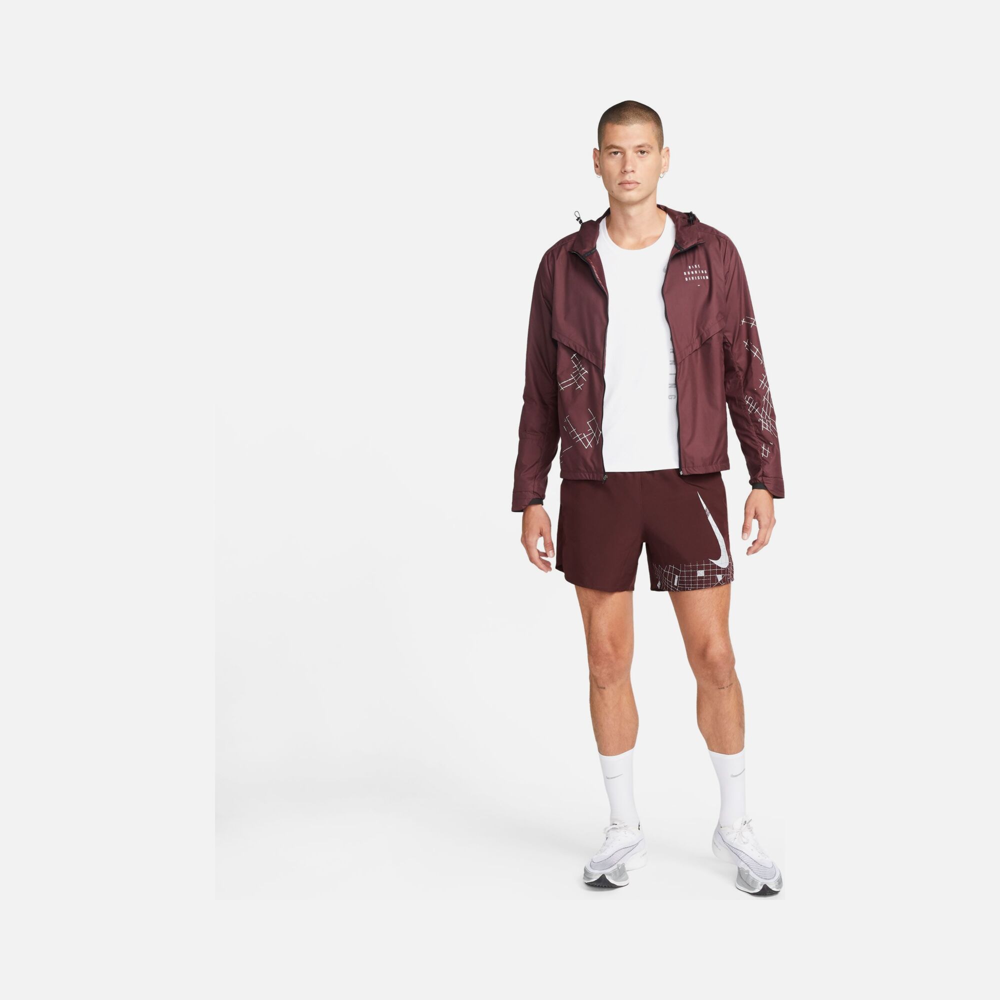 Nike Storm-Fit Run Division Flash Running Full-Zip Hoodie Erkek Ceket