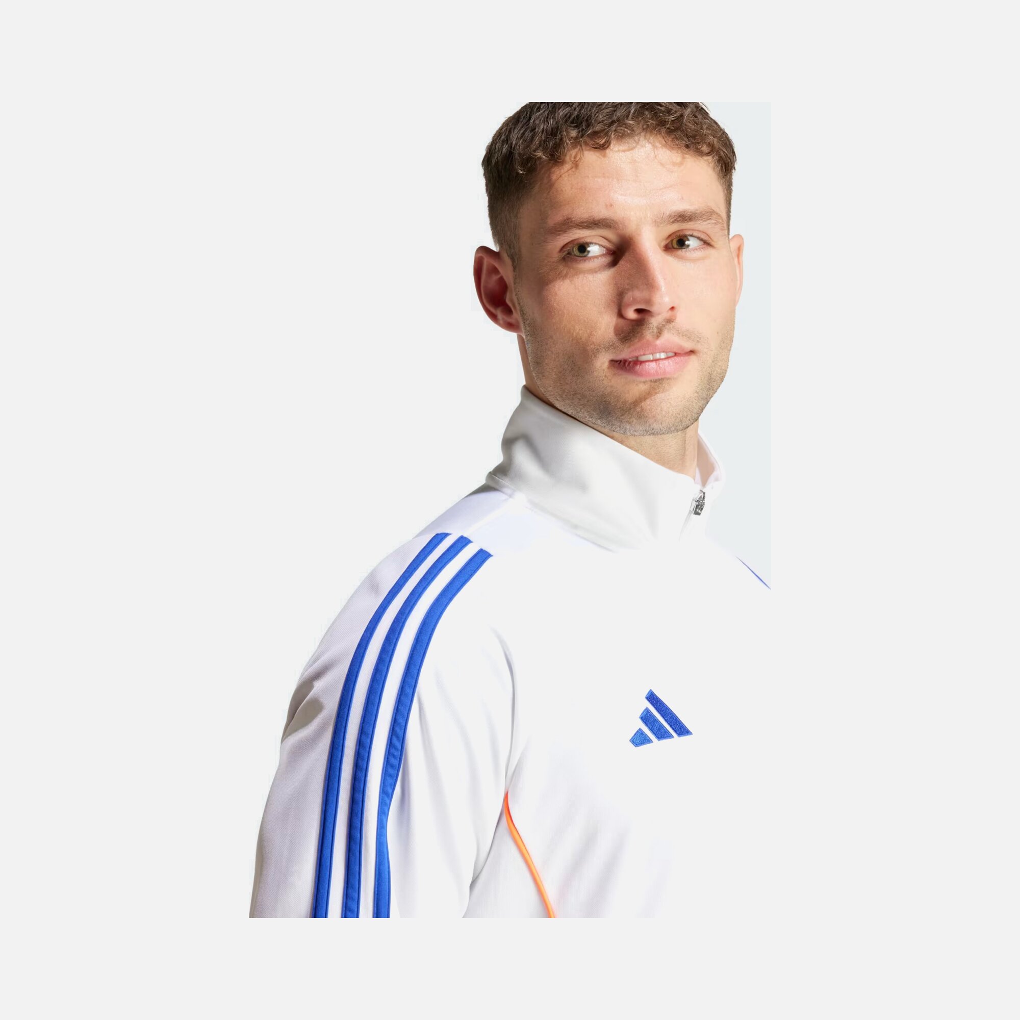 adidas Tiro 24 Full-Zip 3-Stripes Erkek Sweatshirt