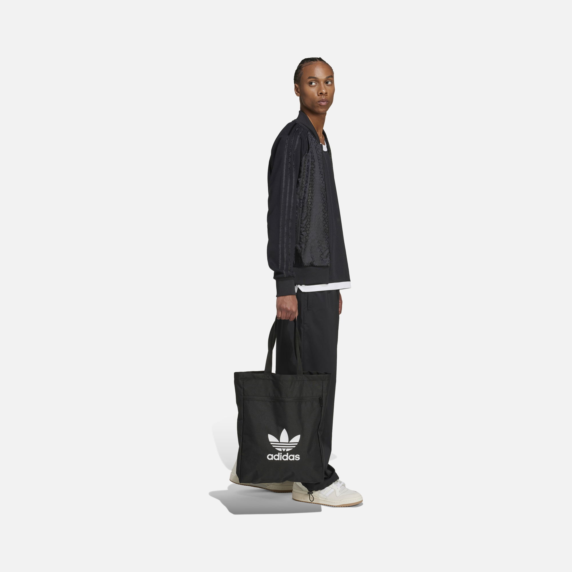 adidas Sportswear Mono Trefoil Graphic Details Full-Zip Erkek Ceket